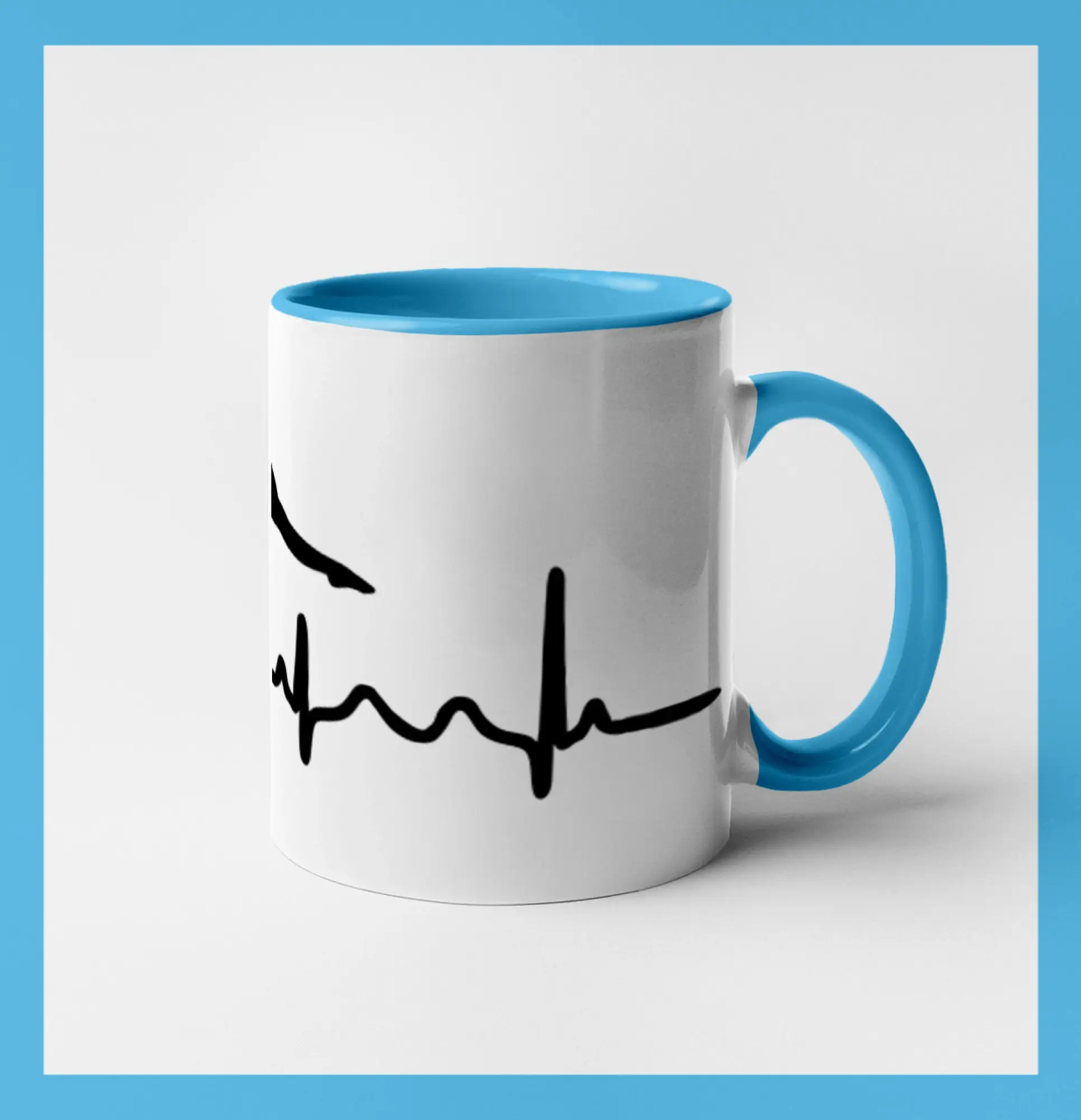EKG tanec - na rukách - Hrnček 