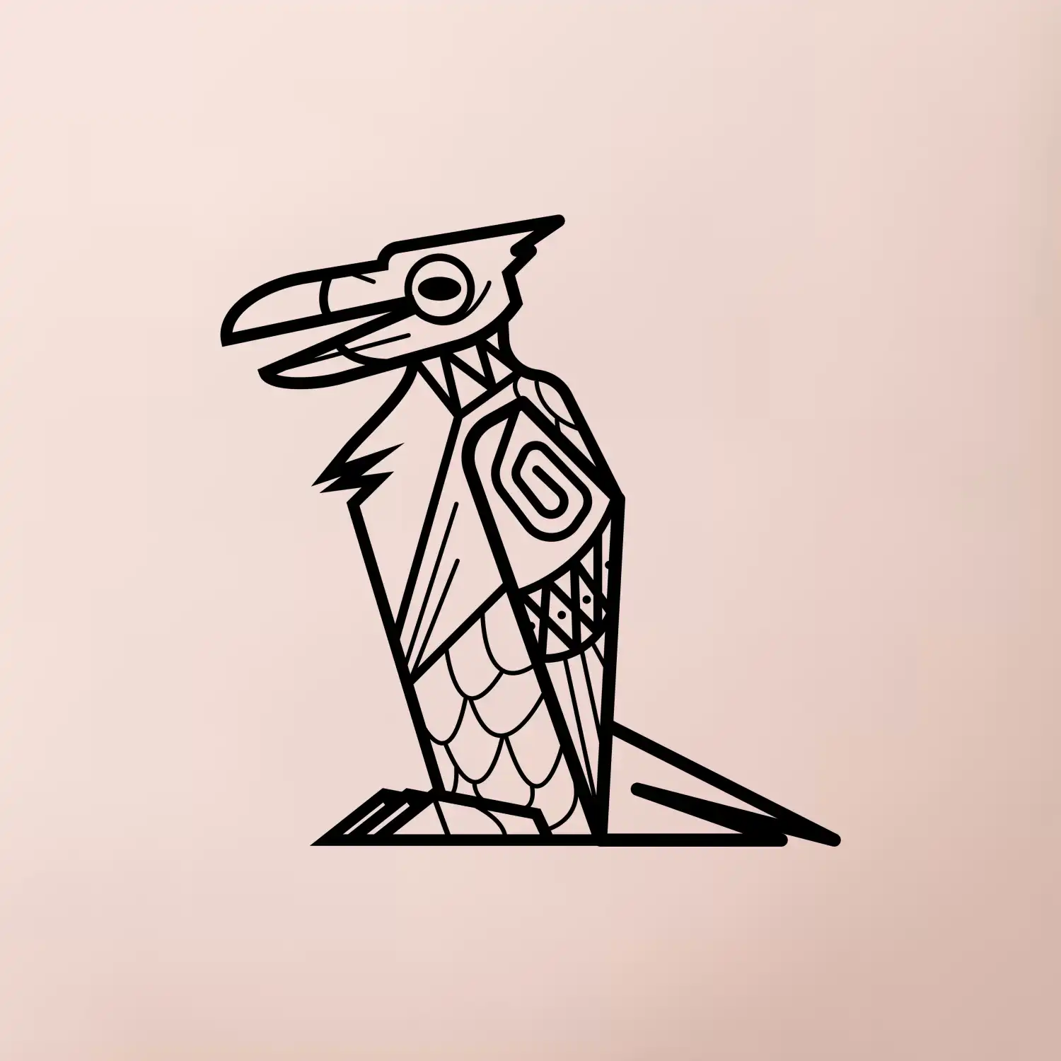 Mayové - zvířata  papoušek