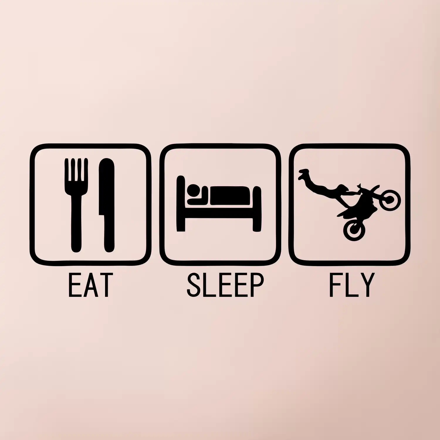 Eat sleep Motocross - freestyle
