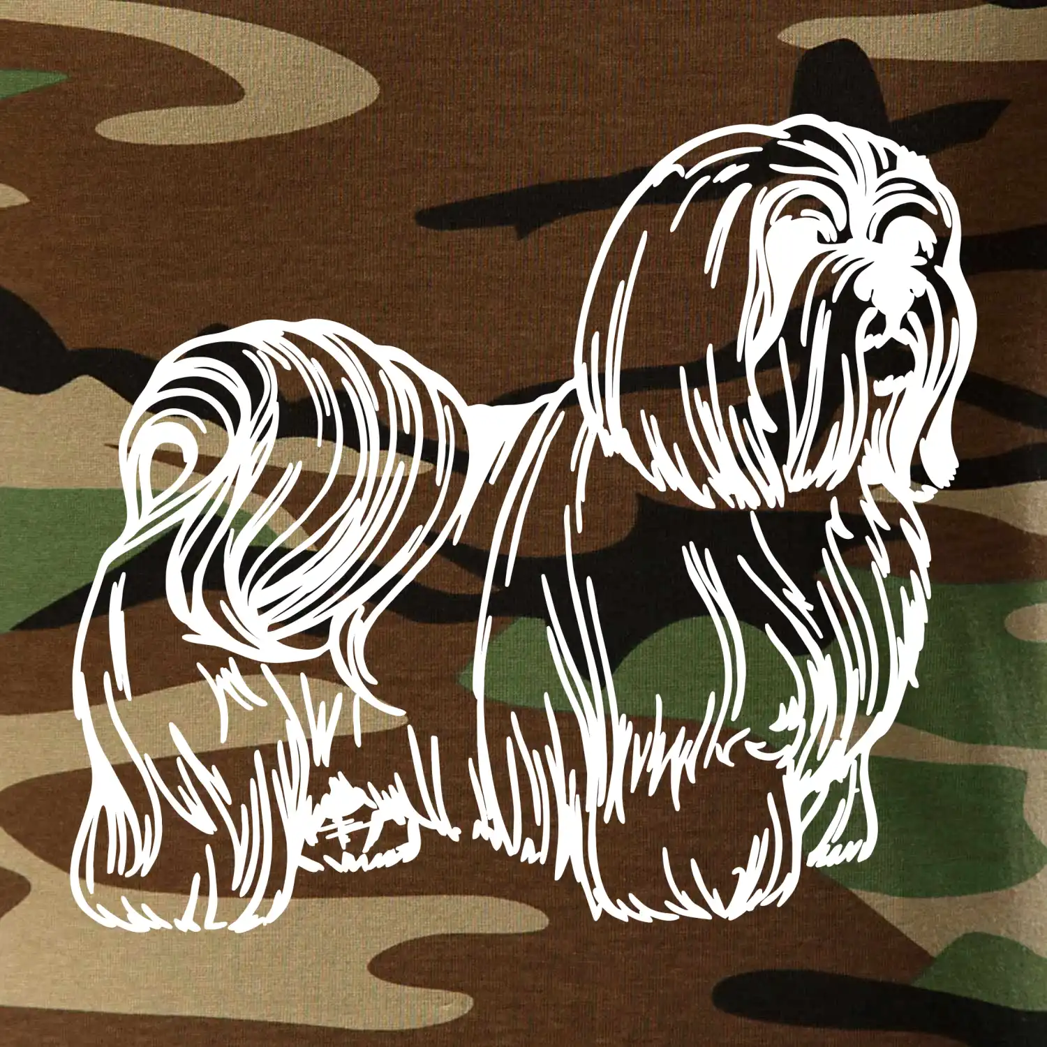 Shih-tzu - chlupatý