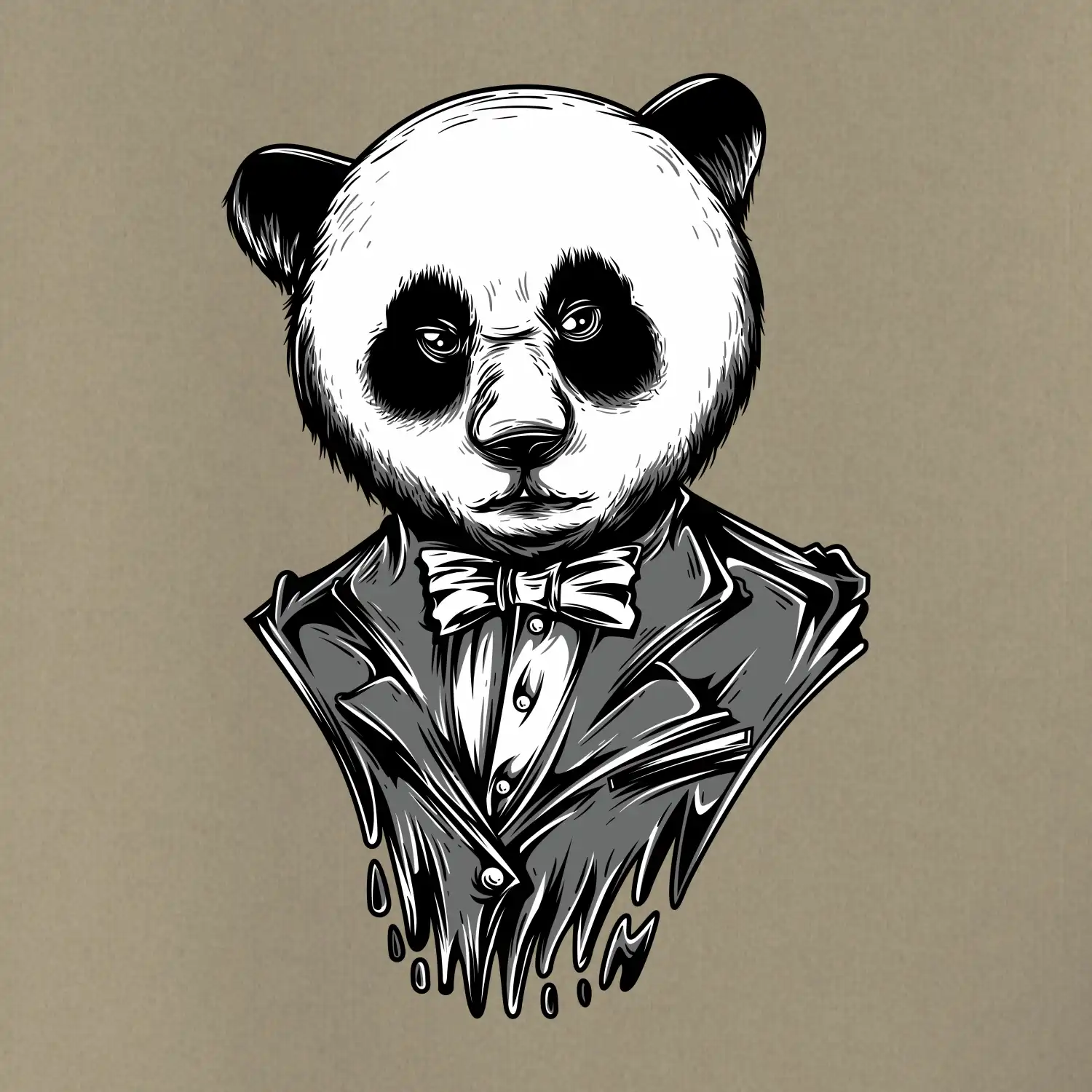 Panda gentleman