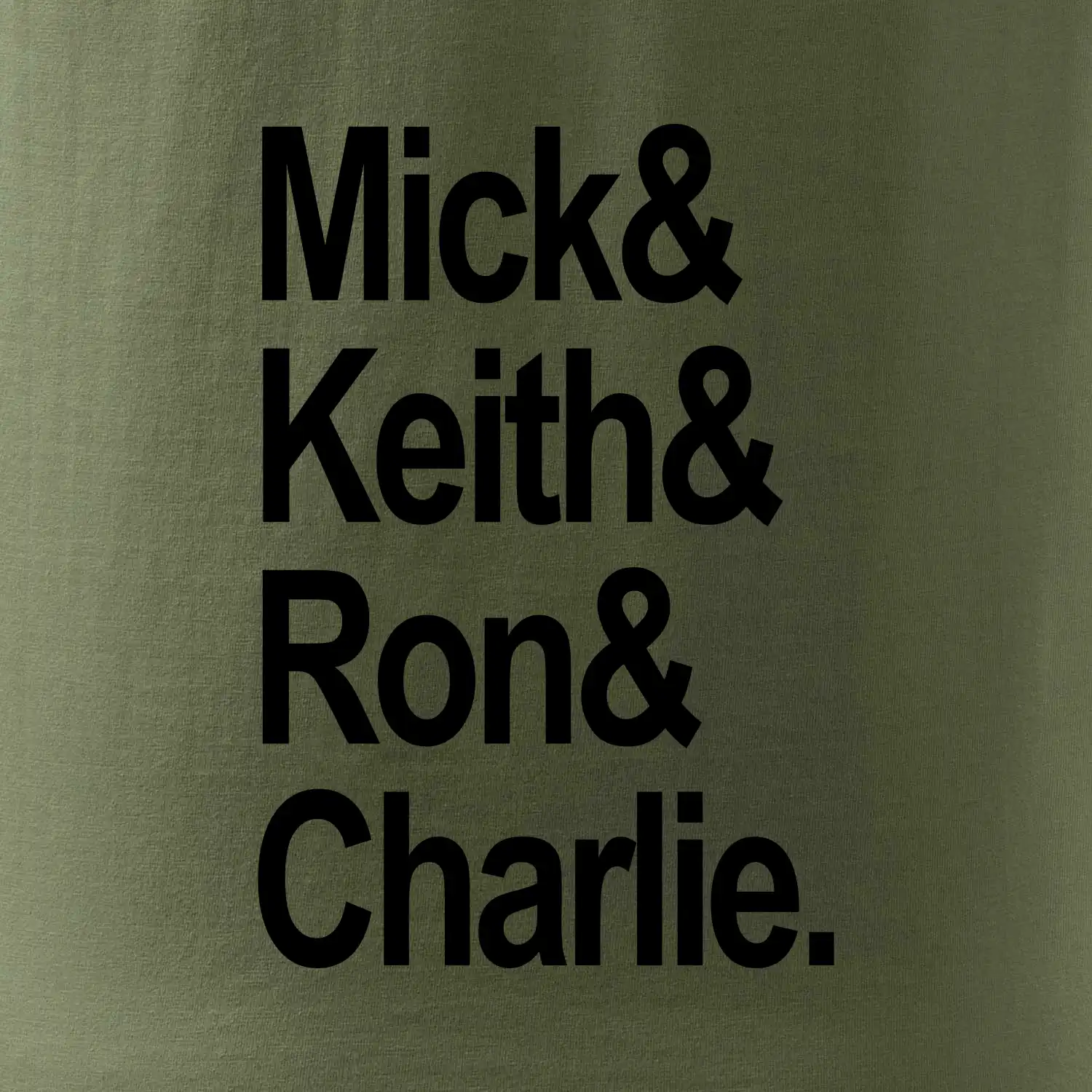 Mick Keith Ron Charlie