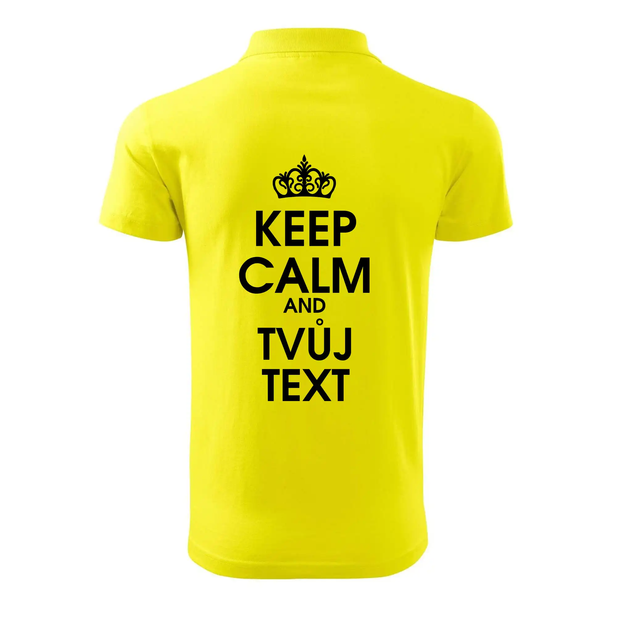 Keep calm - váš text
