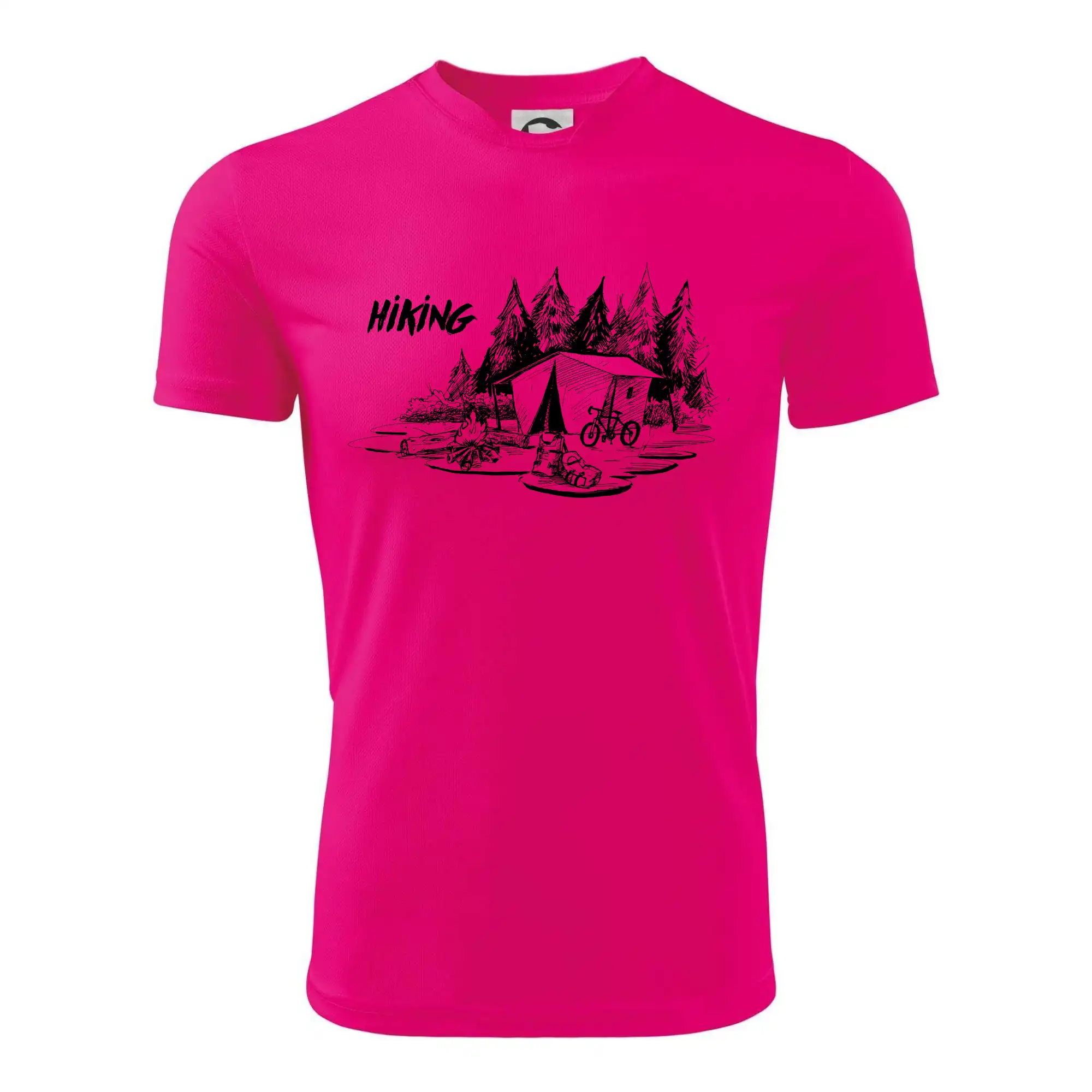 Hiking - obrázek kreslený