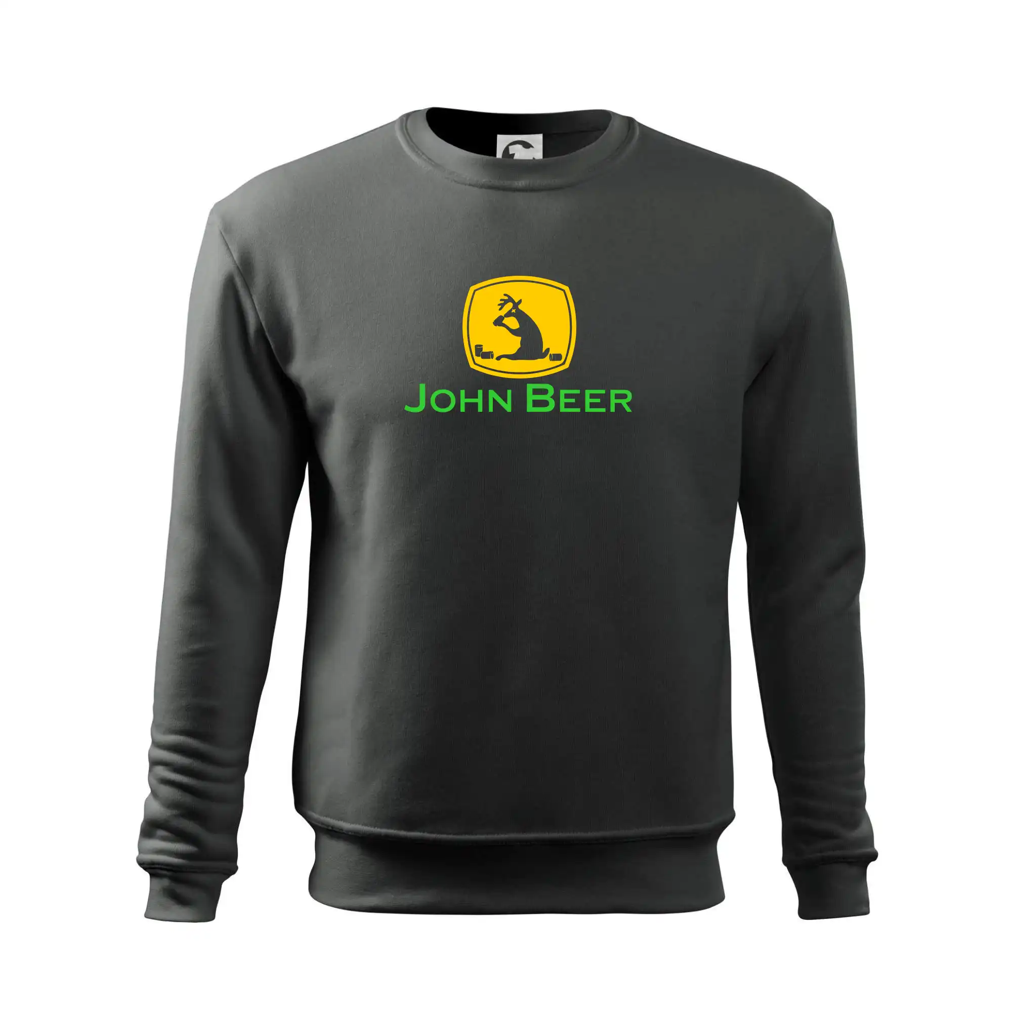 John Beer jelen s pivem