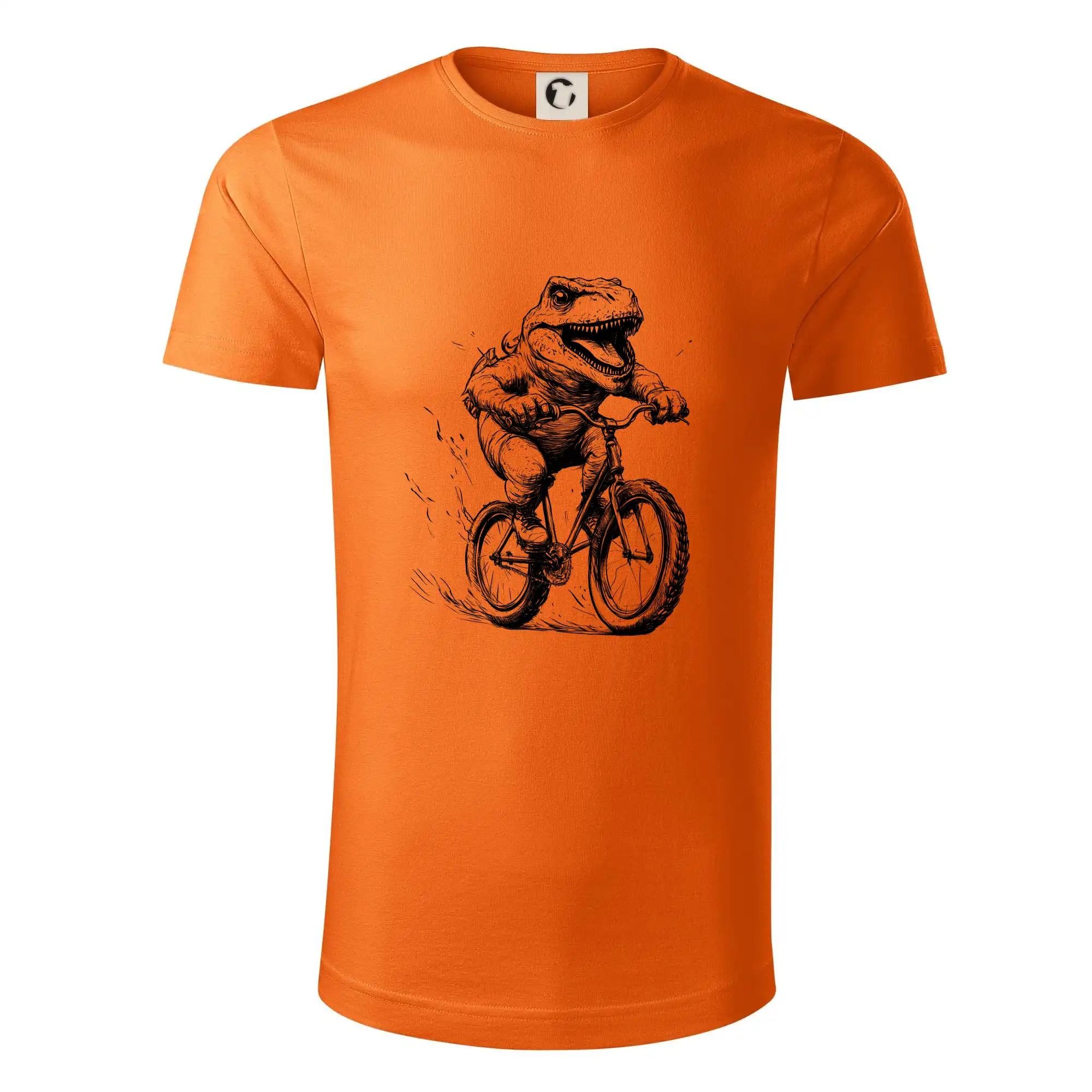 Naštvaný Dinosaurus na kole