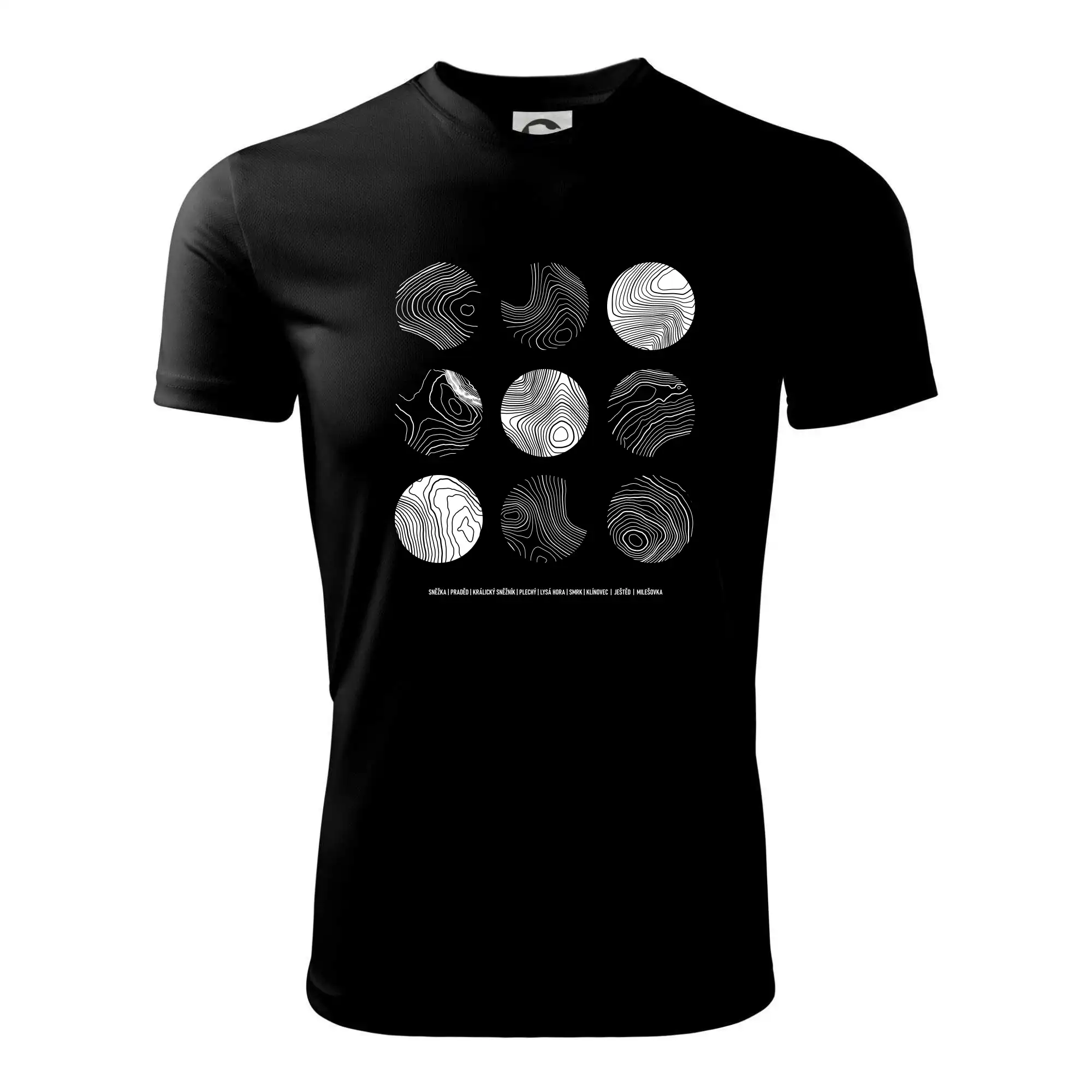 Vrstevnice nejvyšších Českých hor