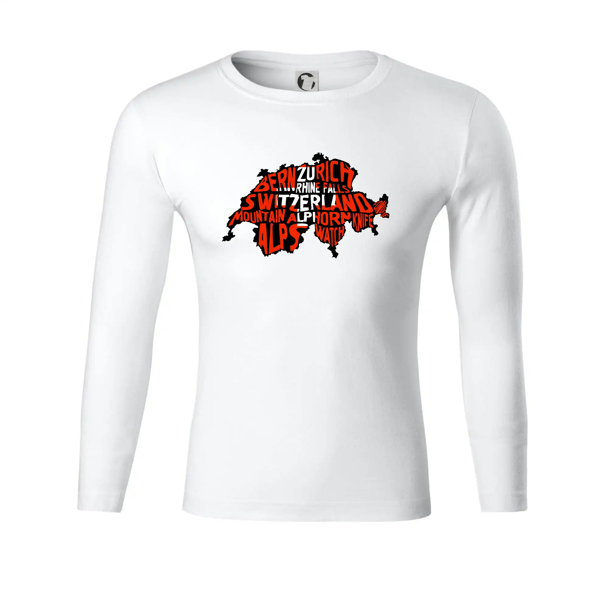 Mapy - názvy měst - Švýcarsko