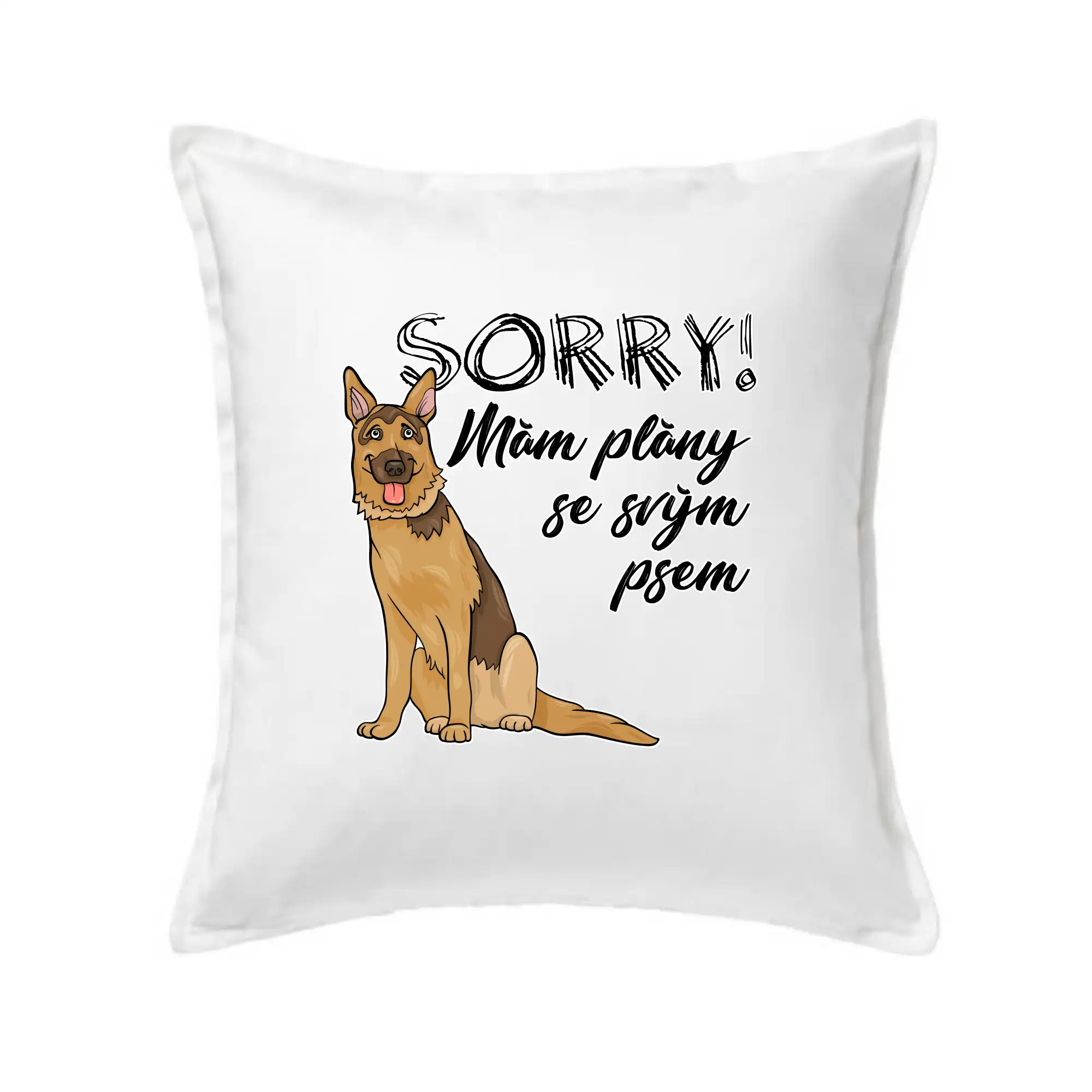 Německý ovčák - sorry mám plány