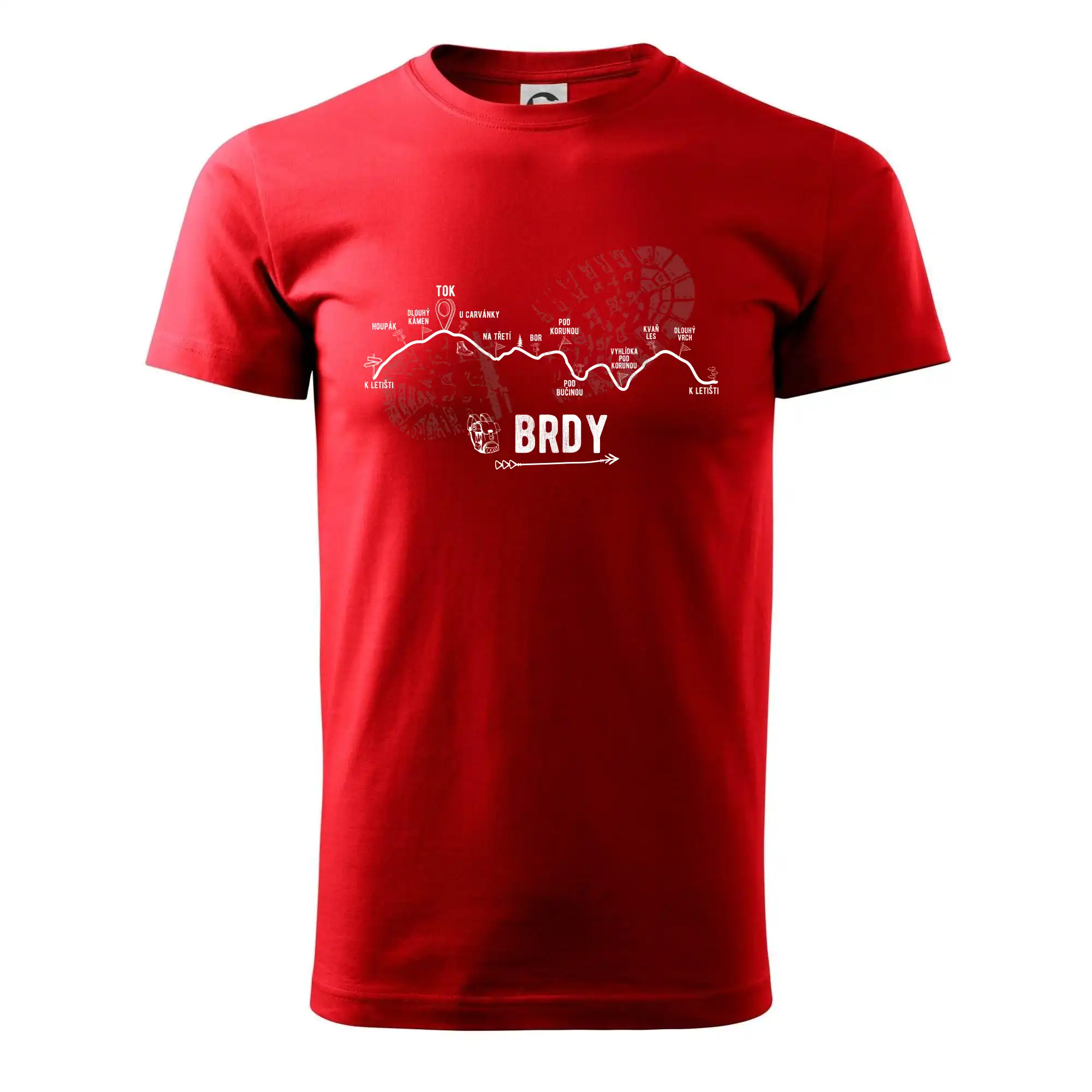 Profil kopců - Brdy