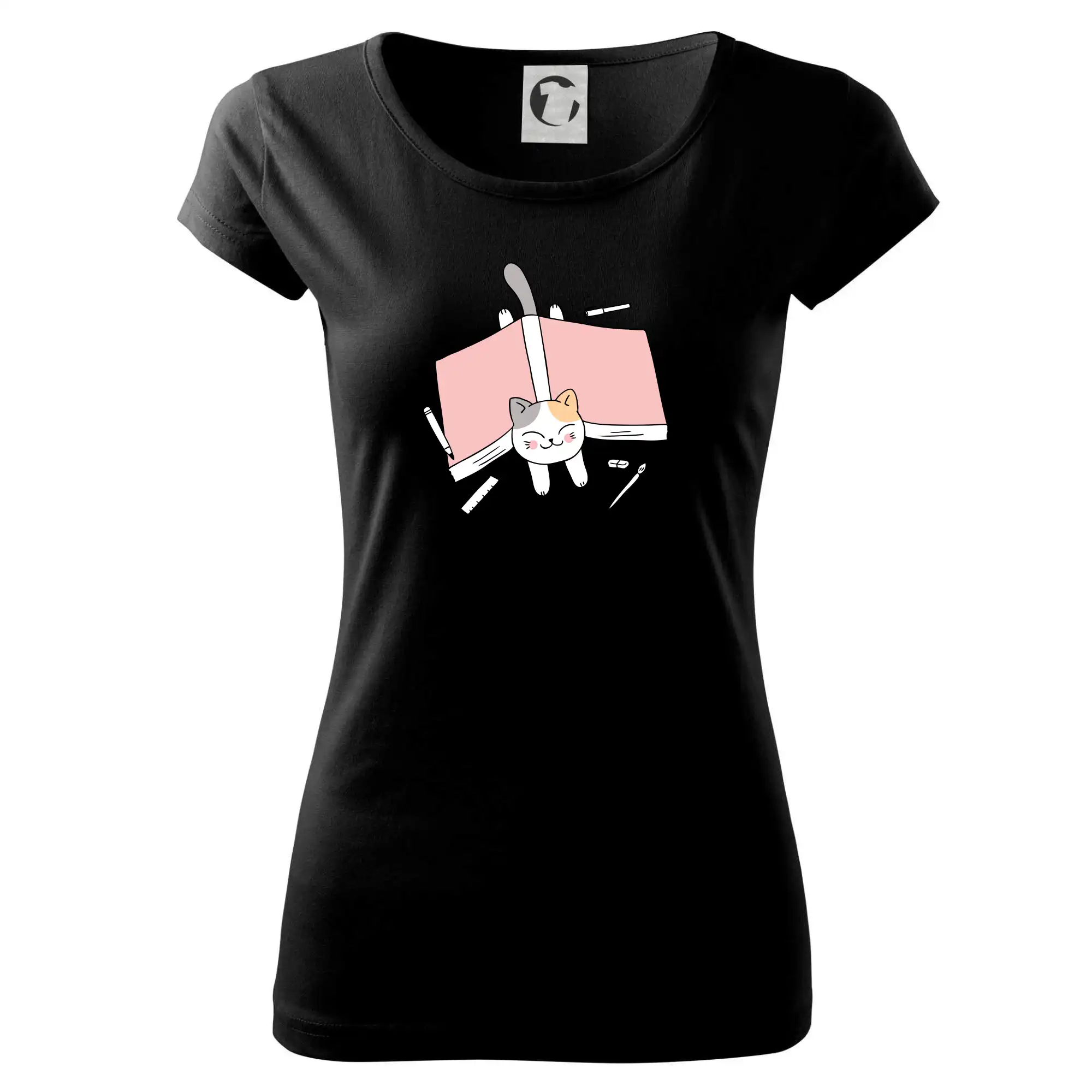 Učení na státnice kočka