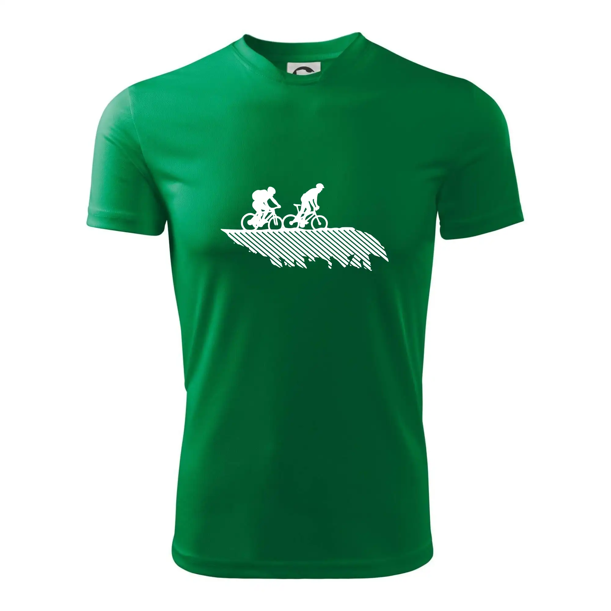 Tričko ako darček pre cyklistu - Cyclo duo - Pánske tričko Fantasy športové