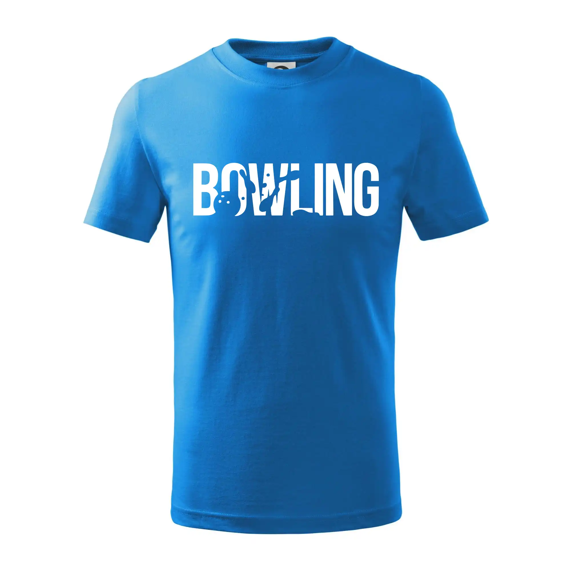 Tričká Bowling - Bowling nápis kolky - Tričko detské bavlnené