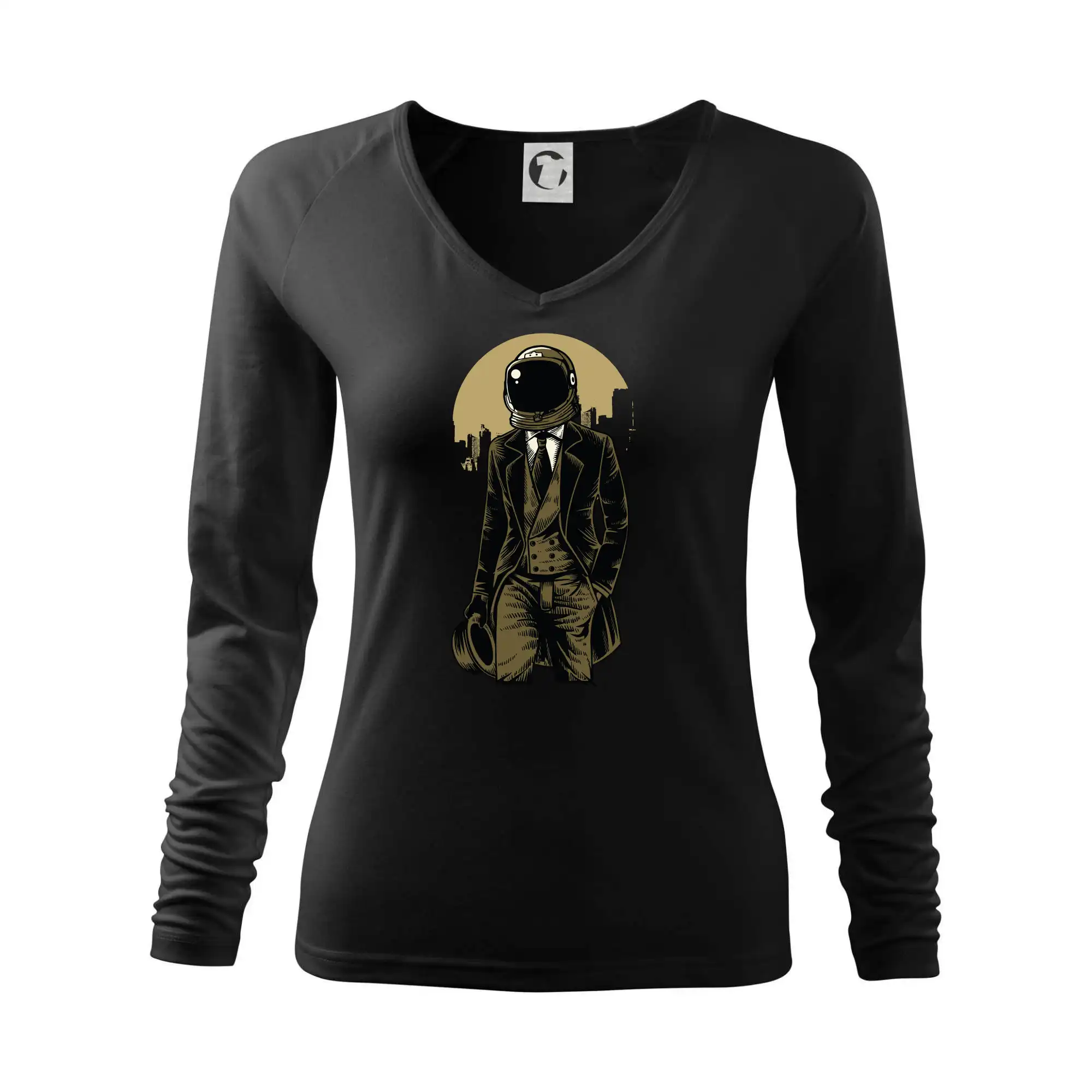 Grafické tričká - Classic Astronaut - Tričko dámske Elegance