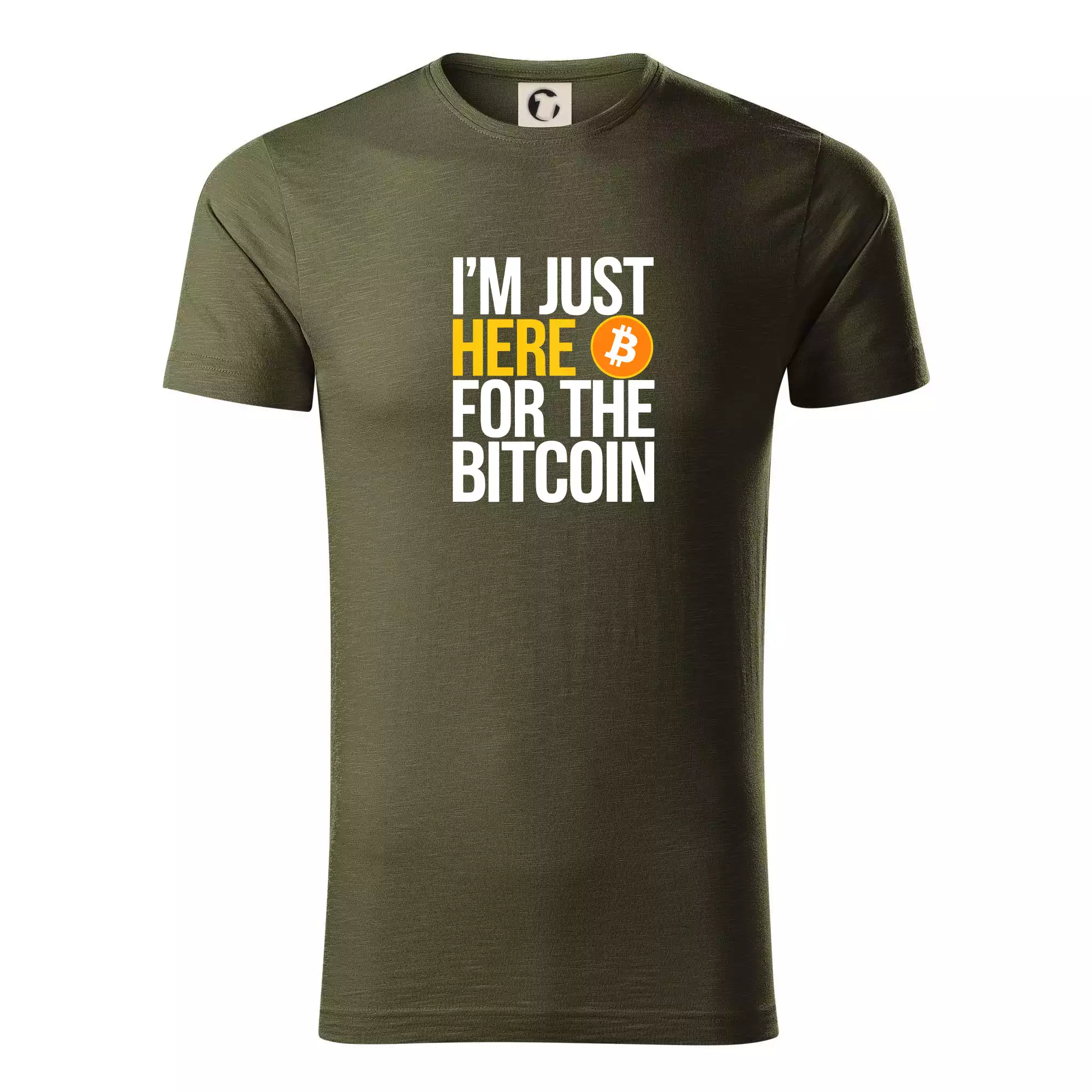I'm just here for the Bitcoin