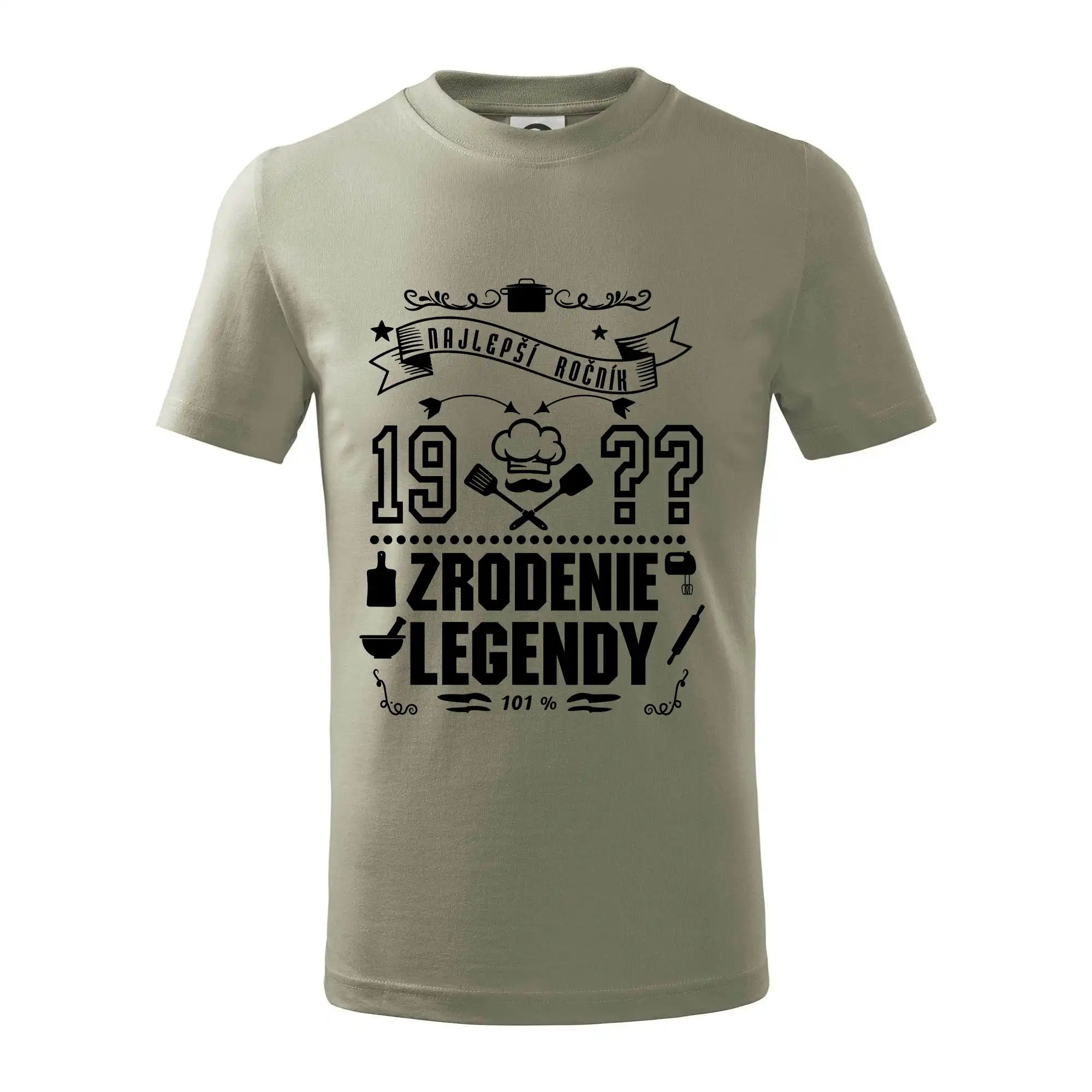 Trička Zrodenie legendy - Zrodenie legendy pre kuchárov - Tričko detské bavlnené