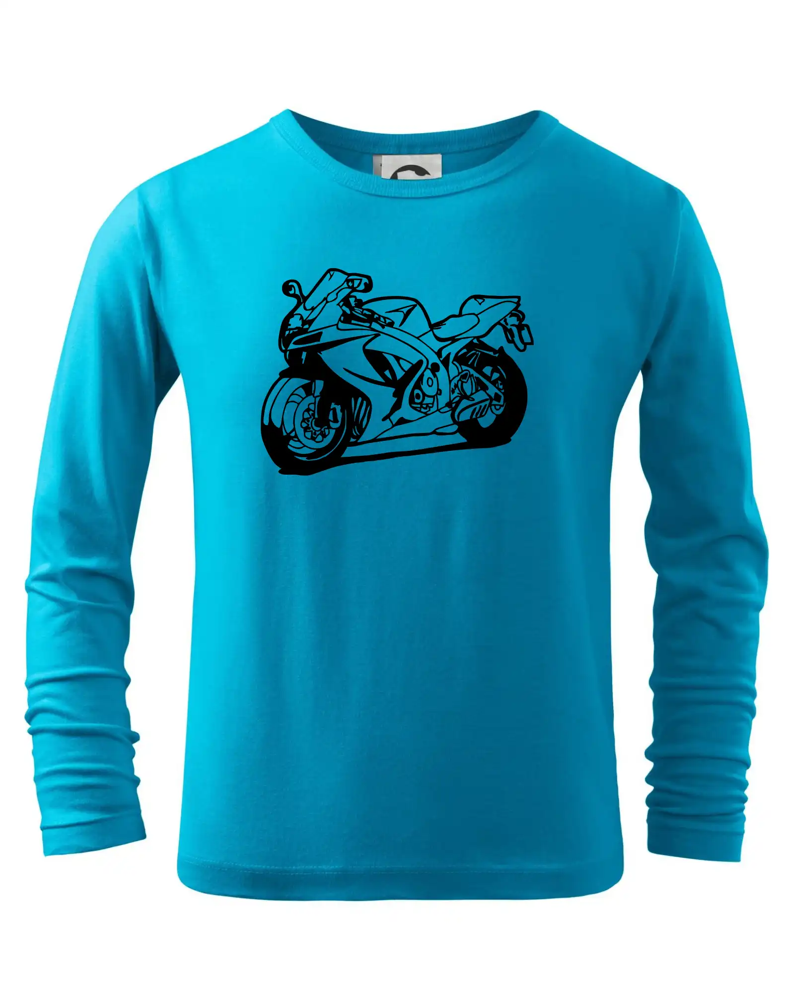 Tričká a mikiny s potlačou motoriek – pre pravých motorkárov - Športová motorka - Tričko detské Long Sleeve