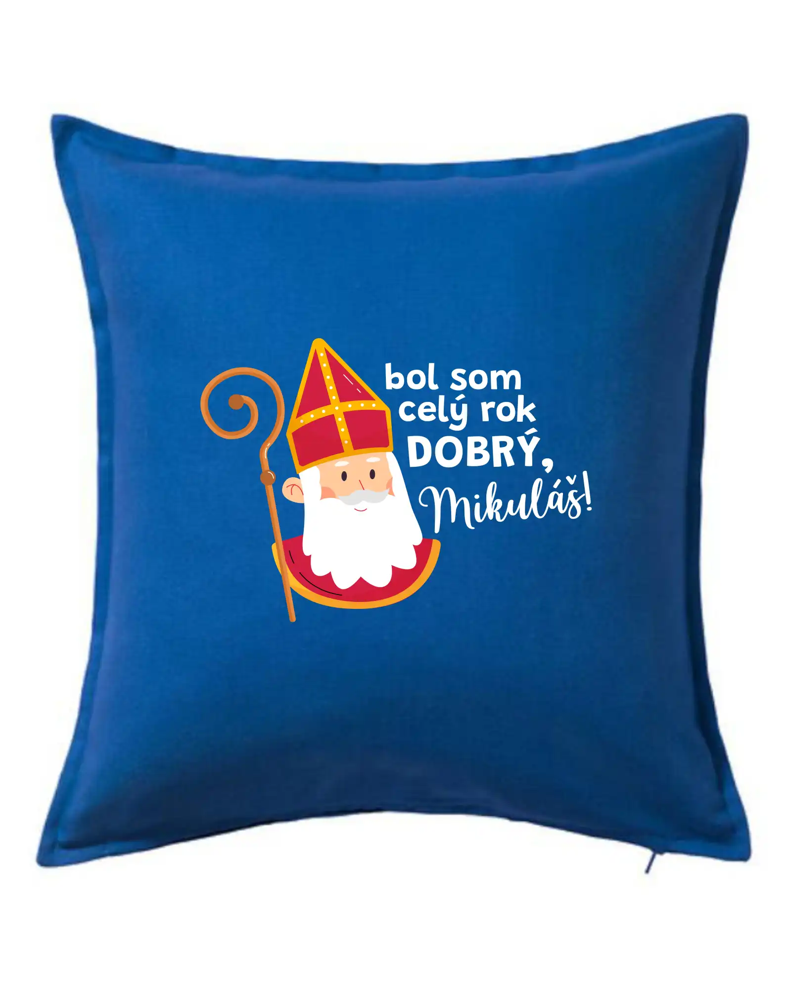 Vianočné tričká - Bol som celý rok dobrý, Mikuláš! - Vankúš 50x50