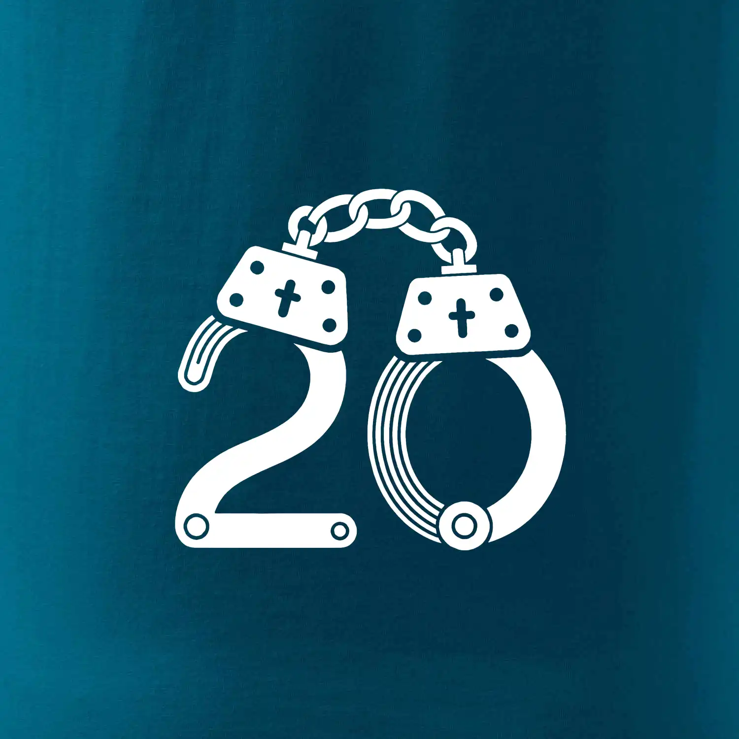 Narozeninové tričko pro policajta - pouta 20