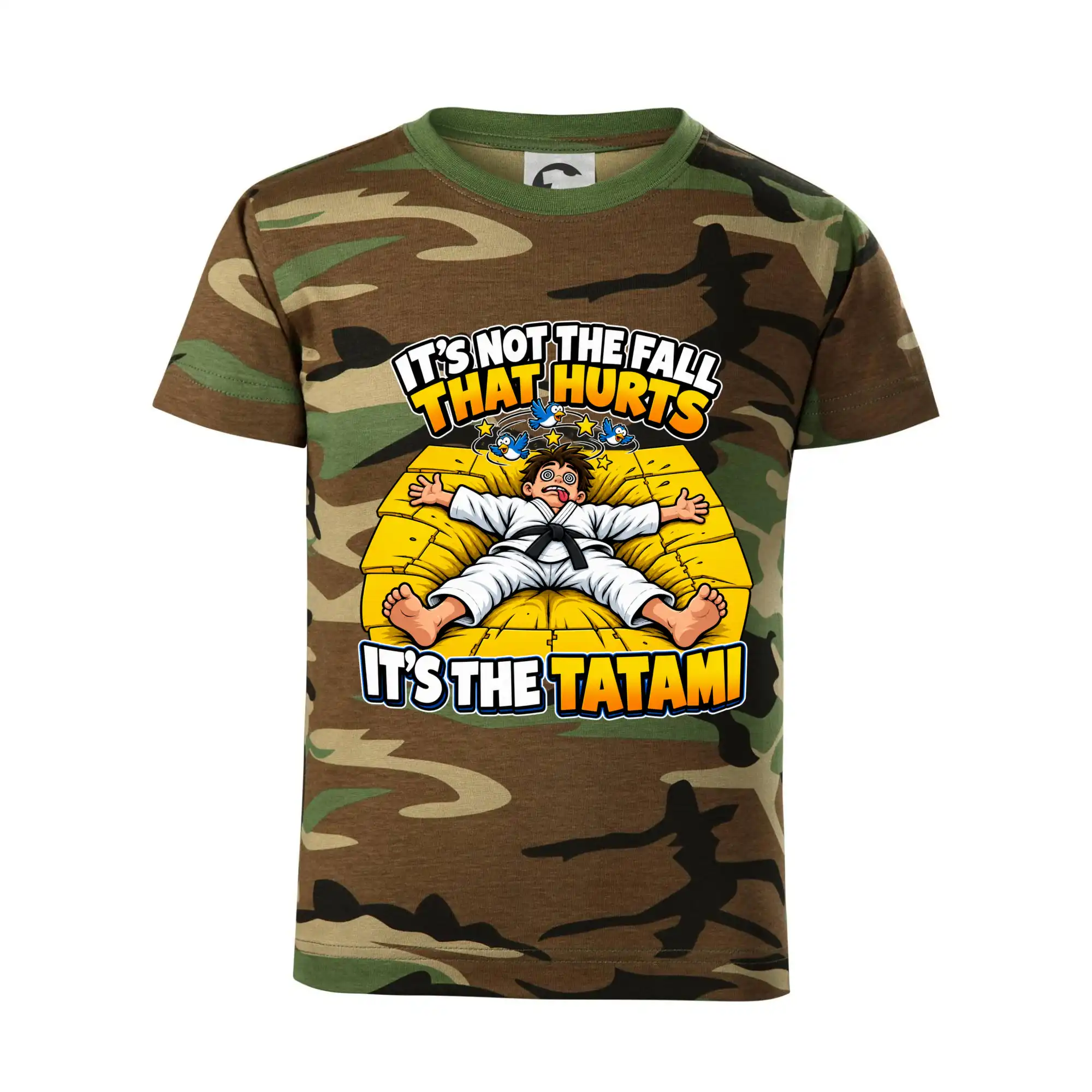Pád bolí tatami judo