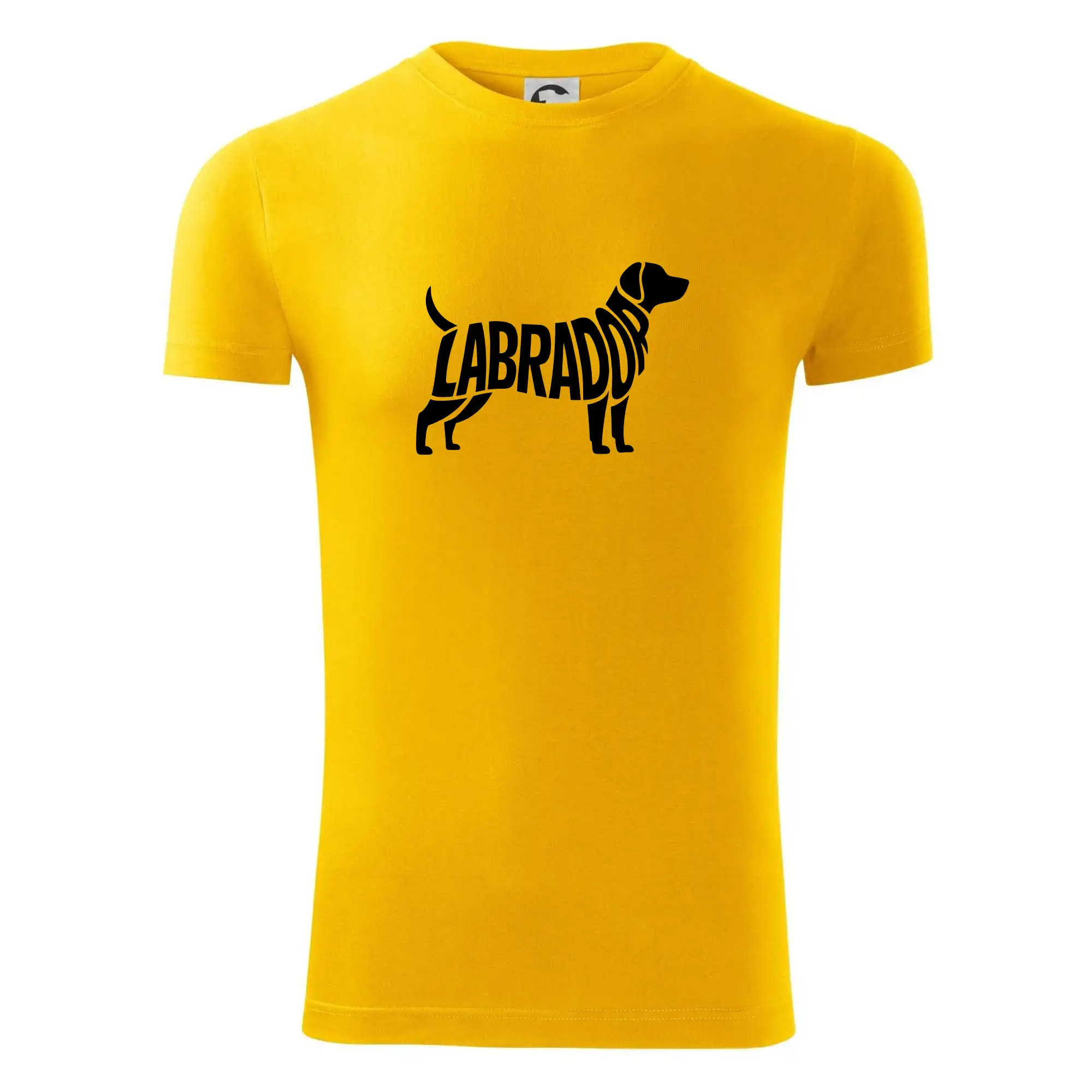 Labrador nápis v těle