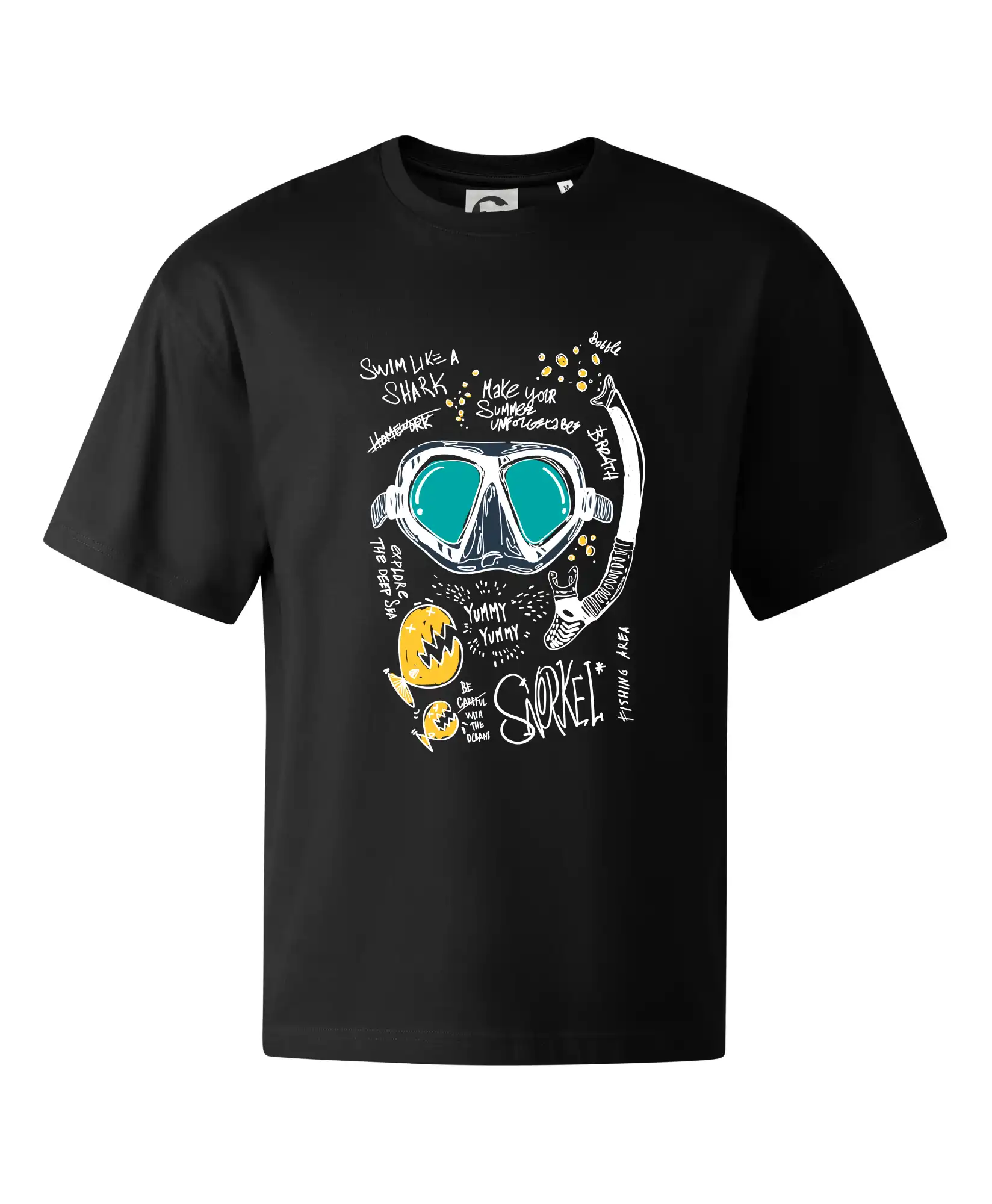 Potapěčské brýle text