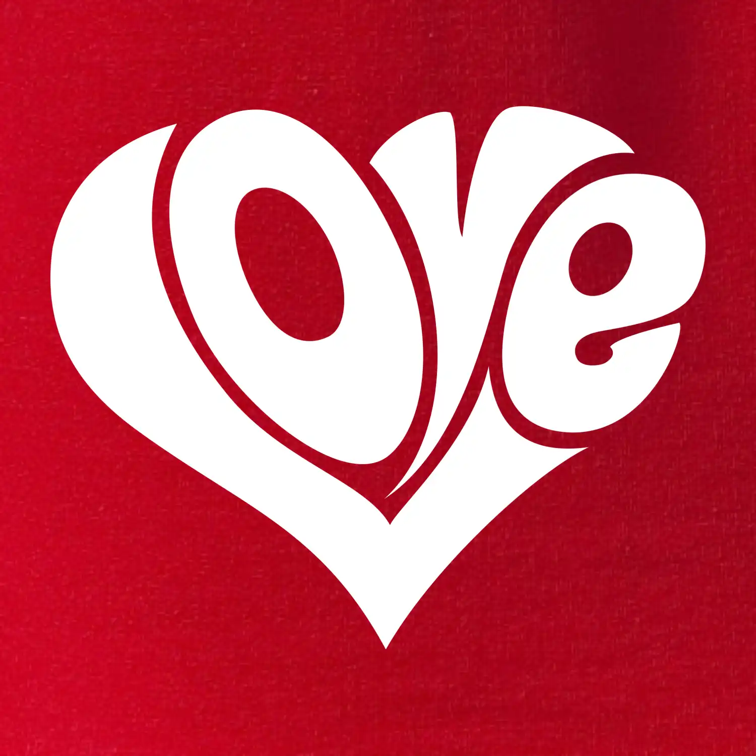 Love nápis jednoduchý