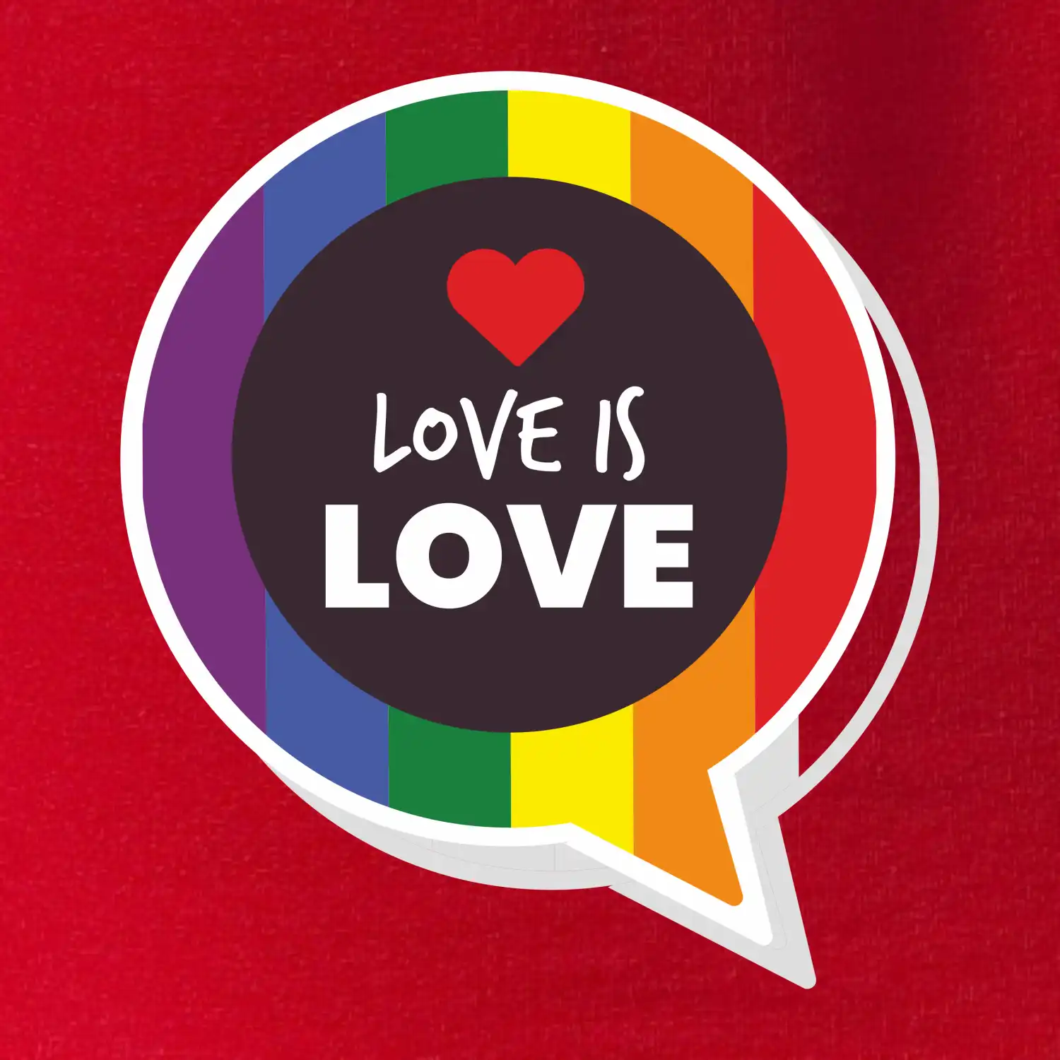 Love is love bublina