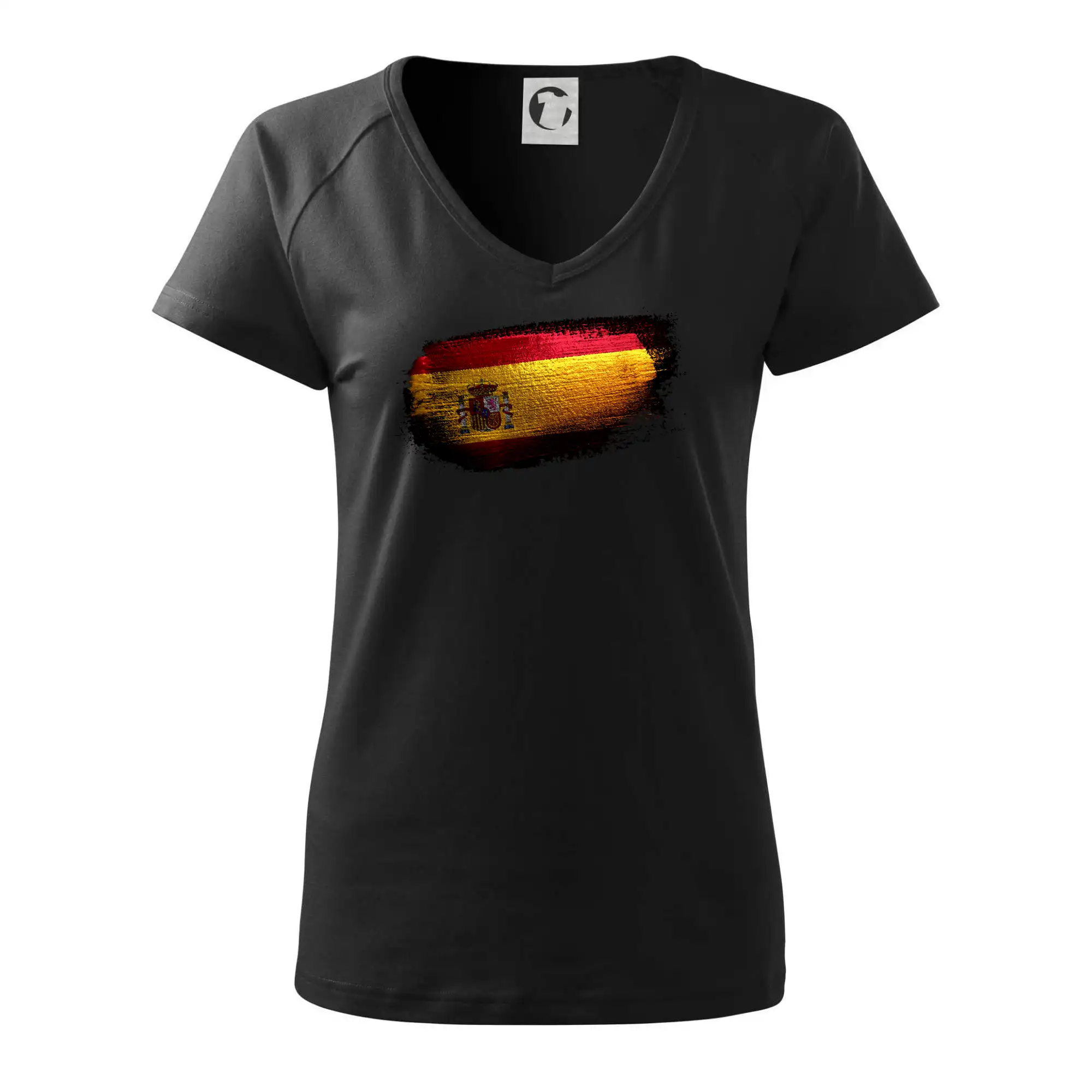 Španělská vlajka okousaná