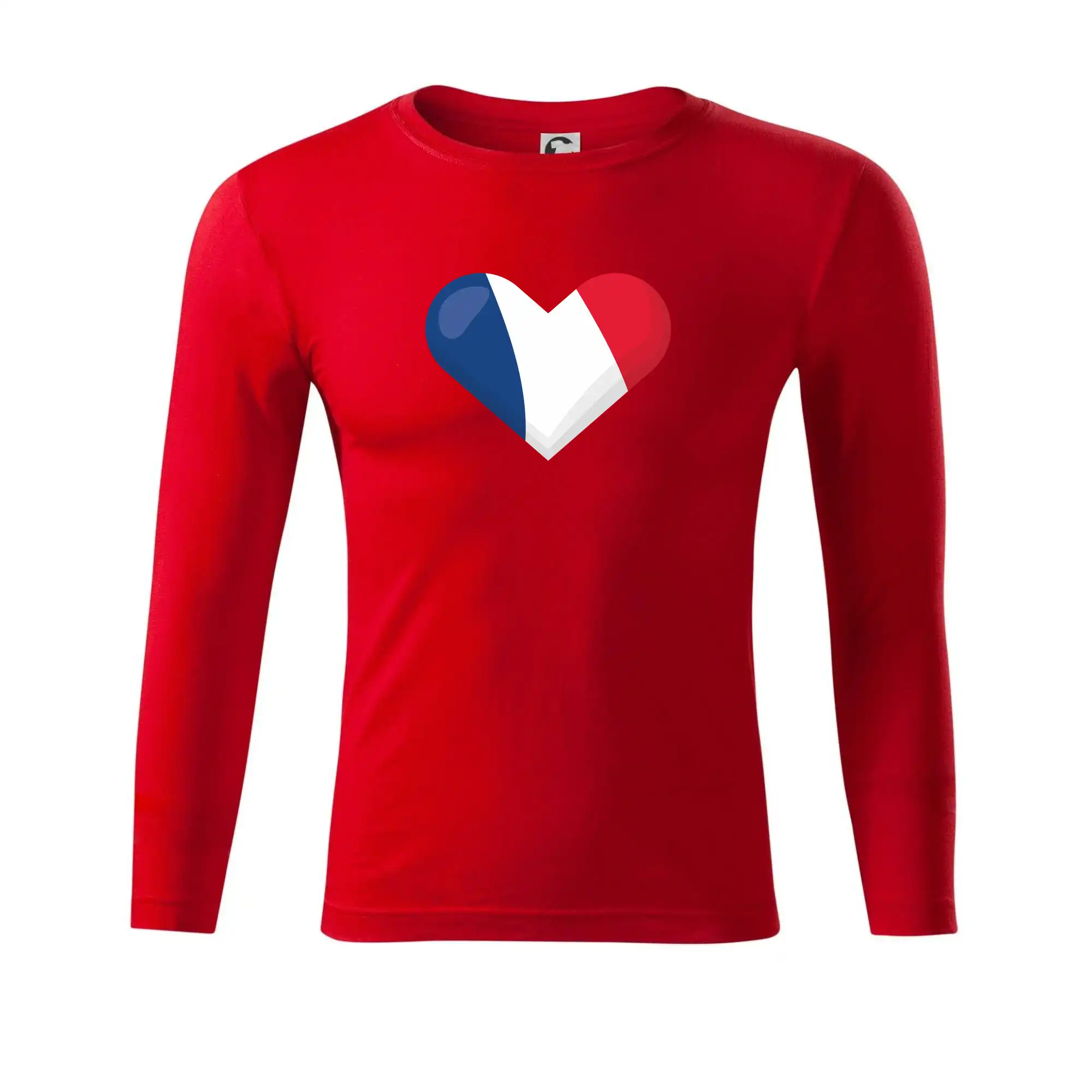 Francouzská vlajka srdce