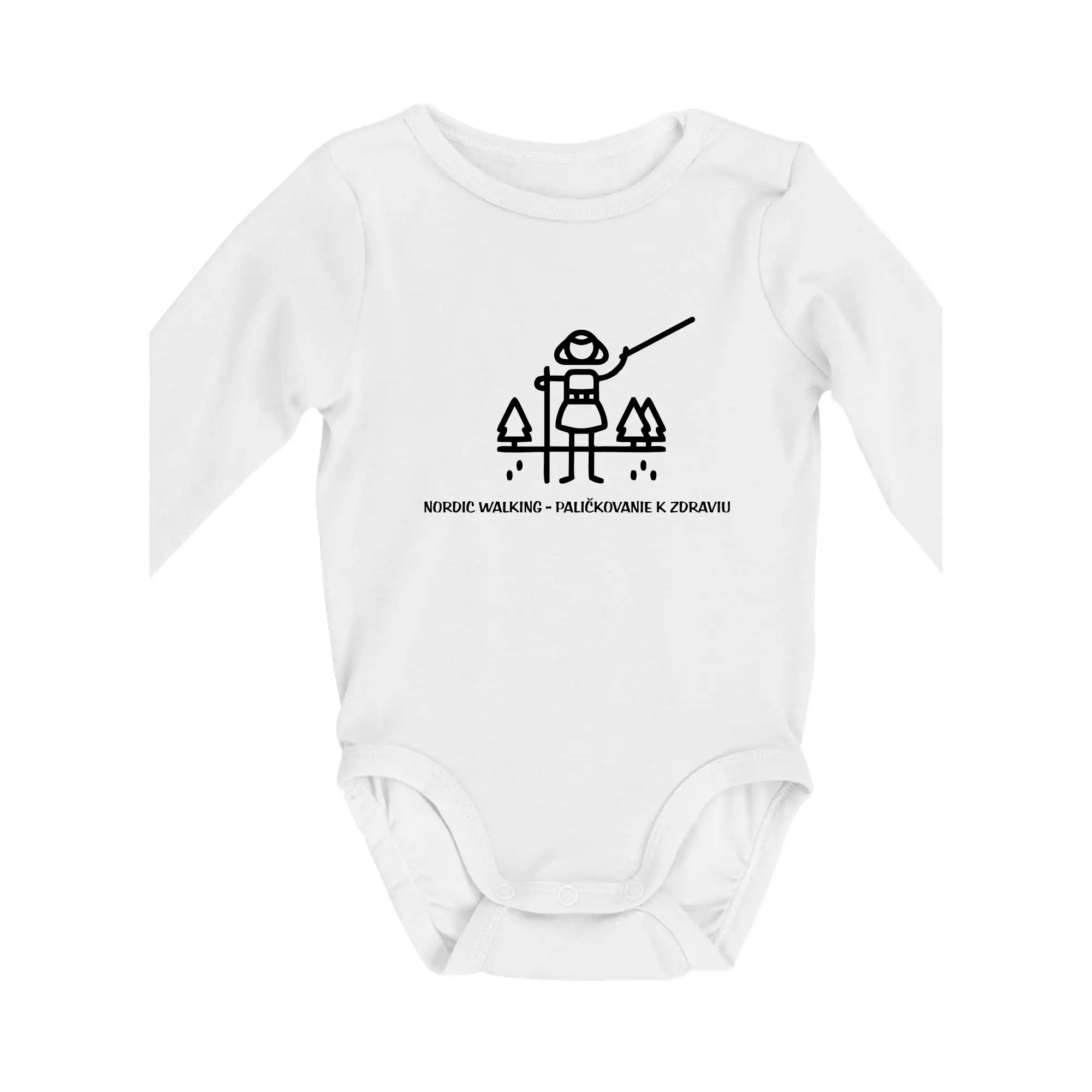 Ostatné športy - Paličkovaním k zdraviu - ikona - Body dojčenské s dlhým rukávom