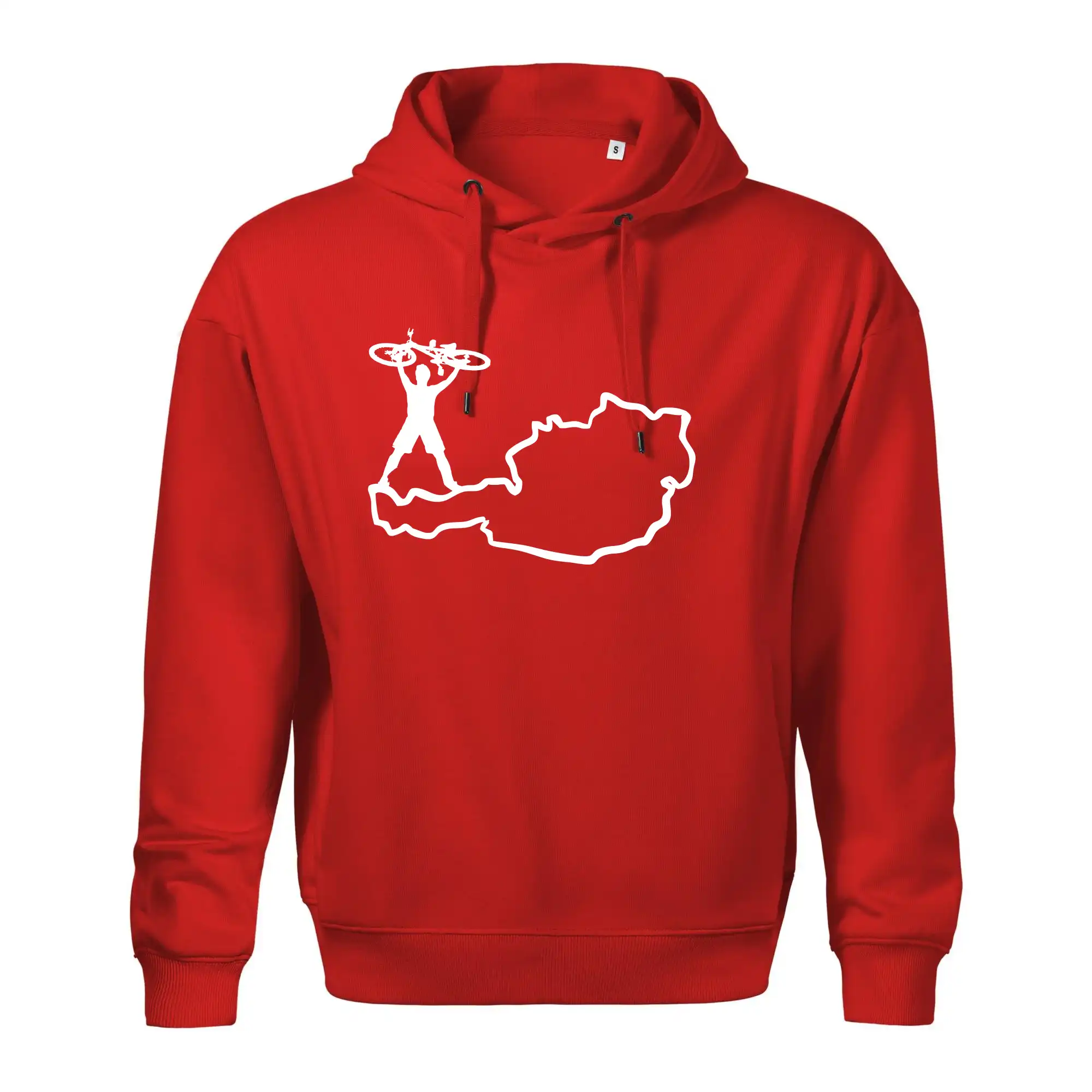 Cyklista - Mapa Rakouska