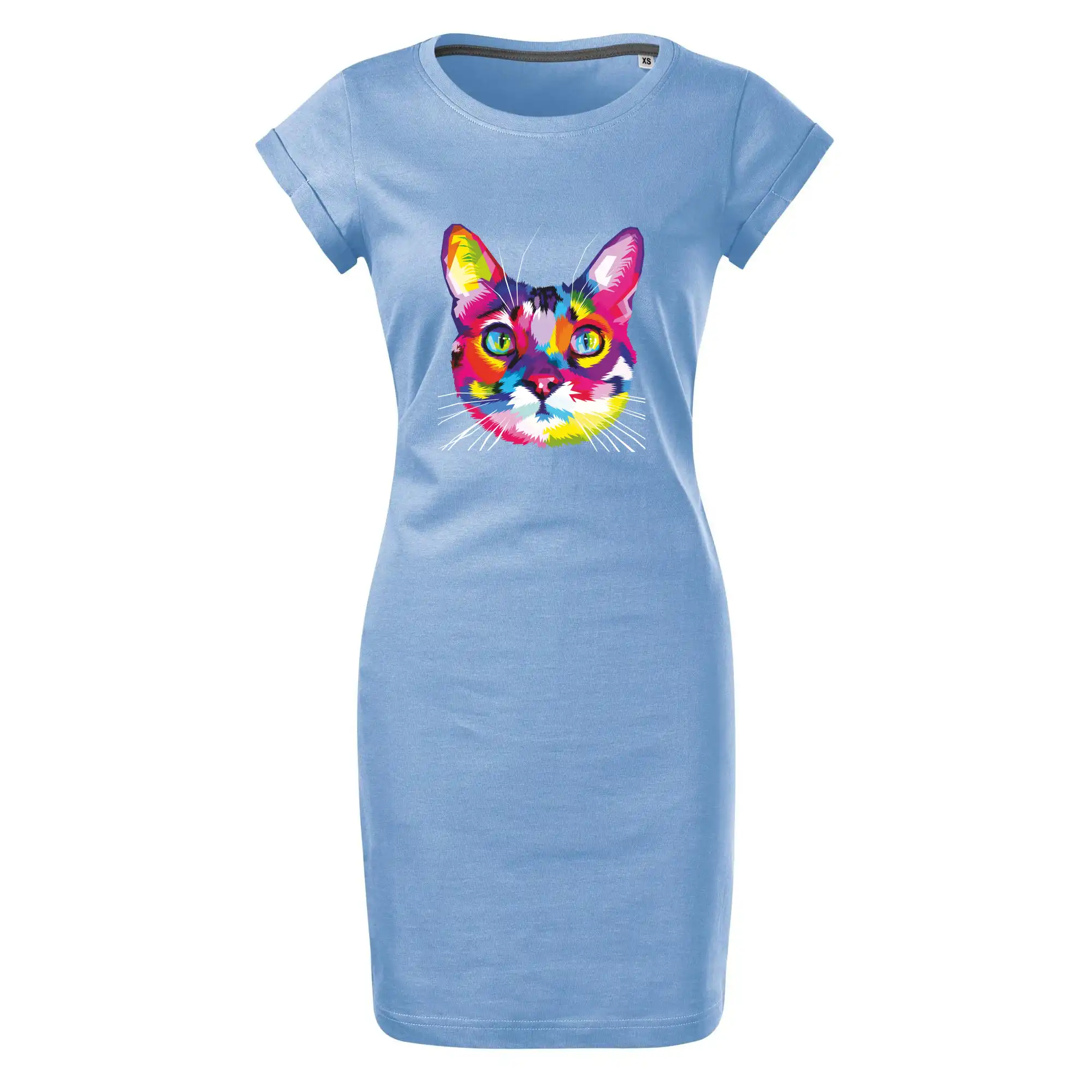 Kočka duhová hlava