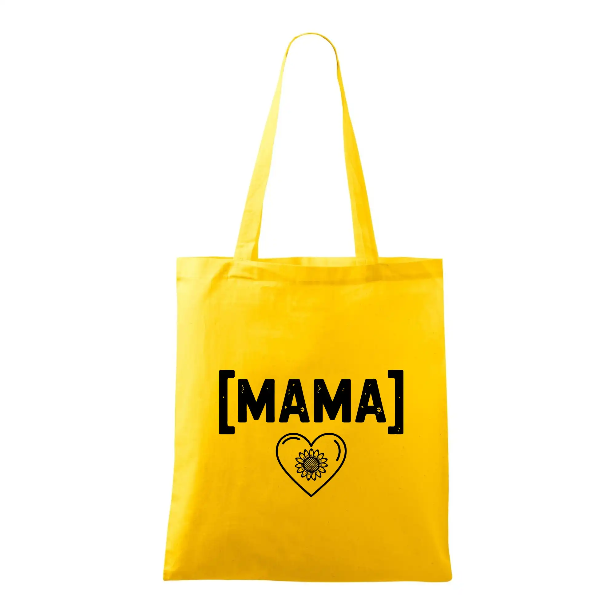 Máma nápis a srdce a slunečnice SK