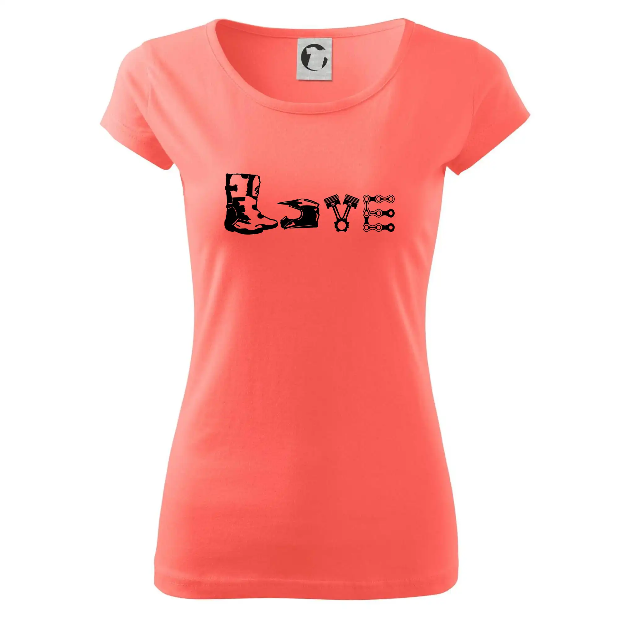 Motocross tričká - Enduro Love - Dámske tričko Pure