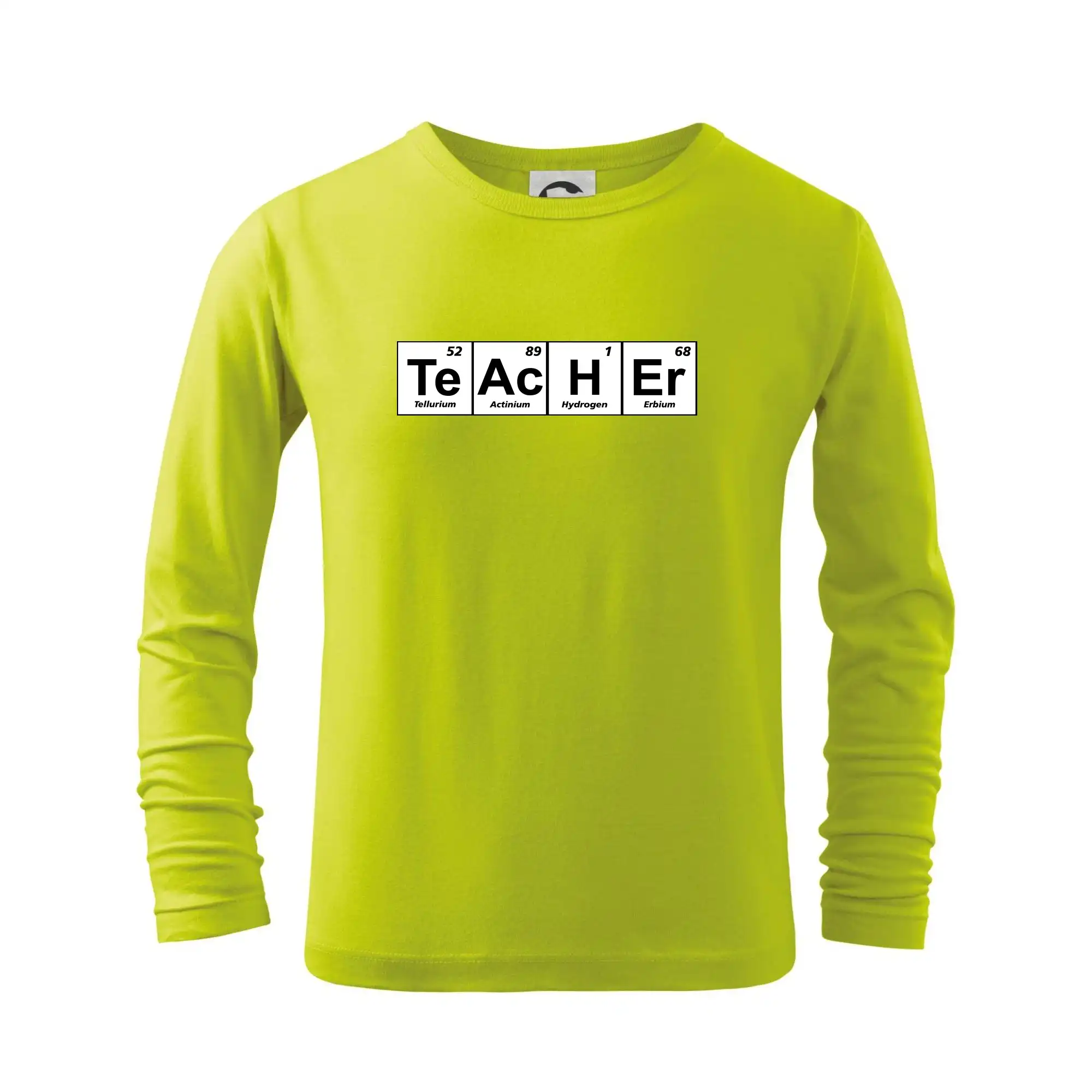 Periodické Tabuľky - Periodická tabulka - Teacher - Tričko detské Long Sleeve