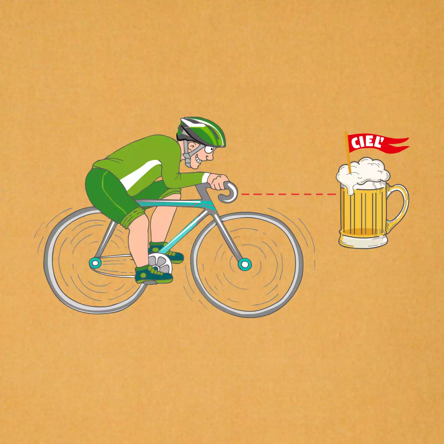 Pivo je môj cieľ (Pecka design)