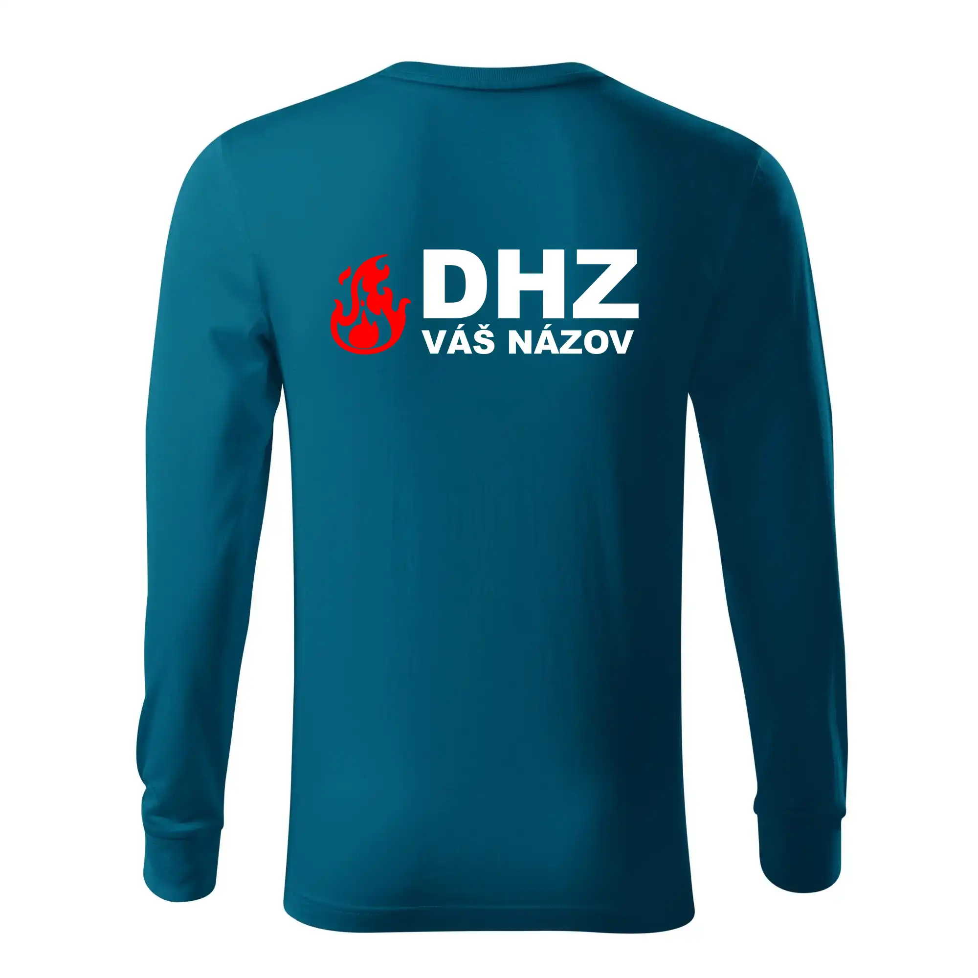 DHZ (oheň, firesport, názov sboru - vlastný nápis)