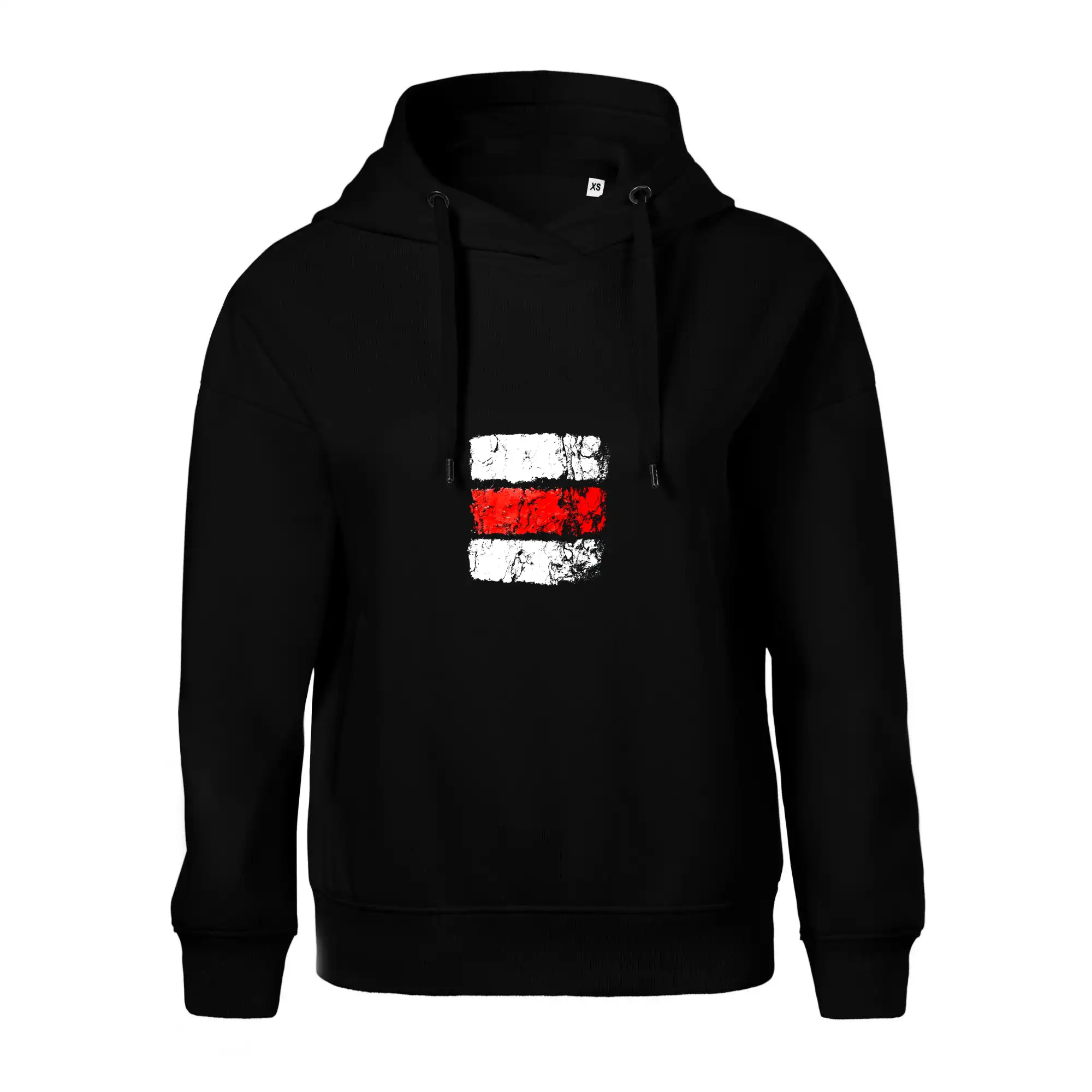 Trička pre cestovateľov - Turistická značka - červená - Oversized mikina dámská Moon - kratšia + širšia