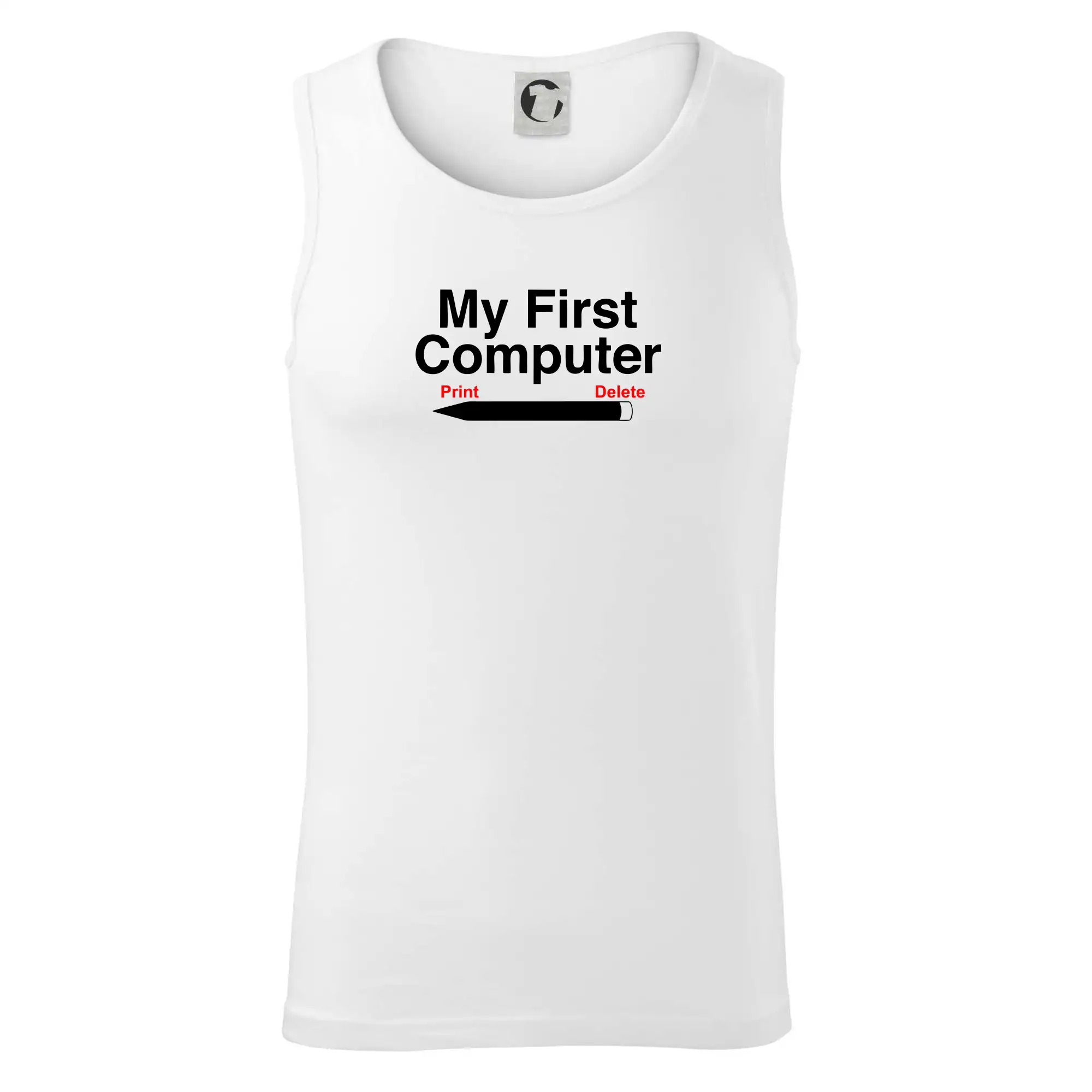Tričká pre ajťákov - My First Computer - Tielko pánske Core