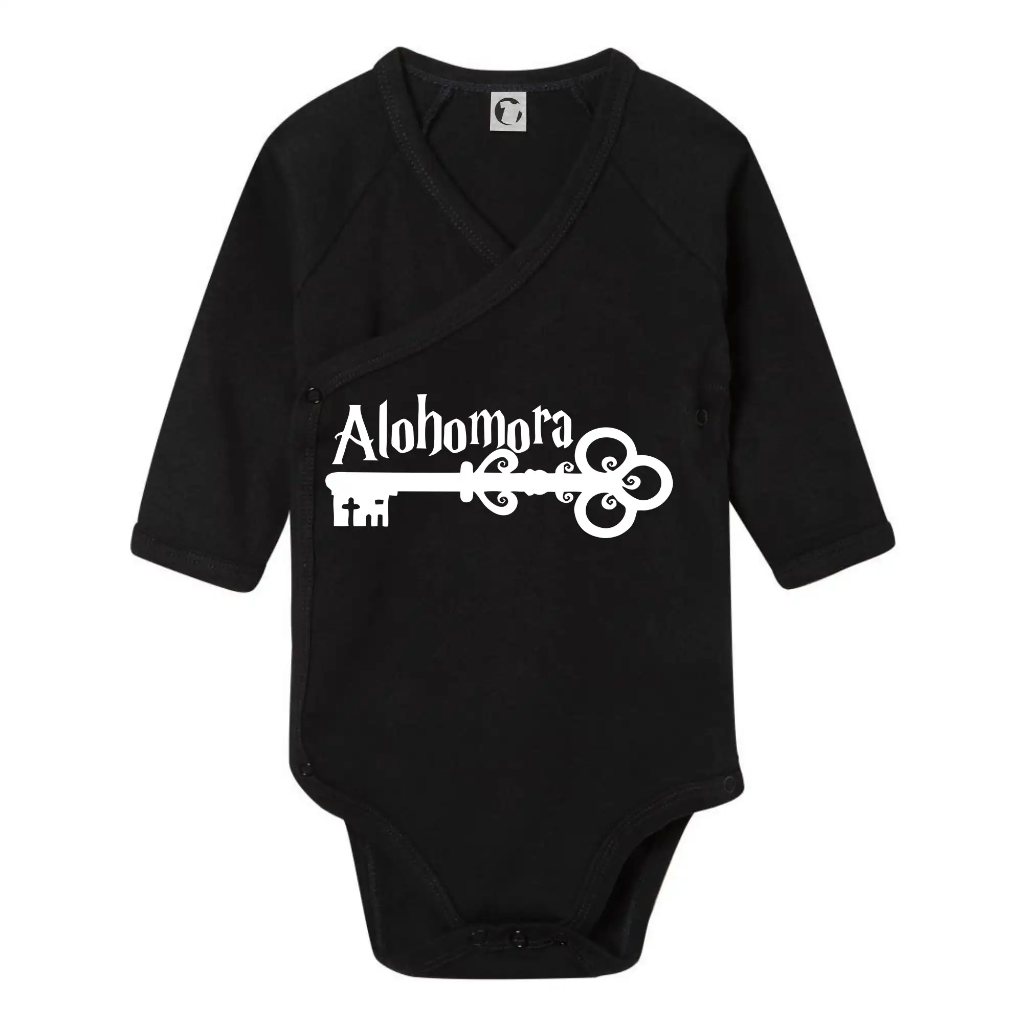 Filmové tričká - Alohomora - Body zavinovacie s dlhým rukávom