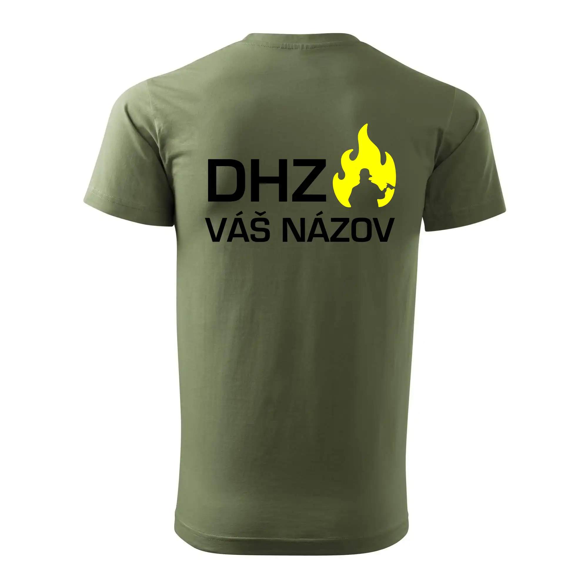DHZ - Váš názov - FLUO + Reflexná potlač