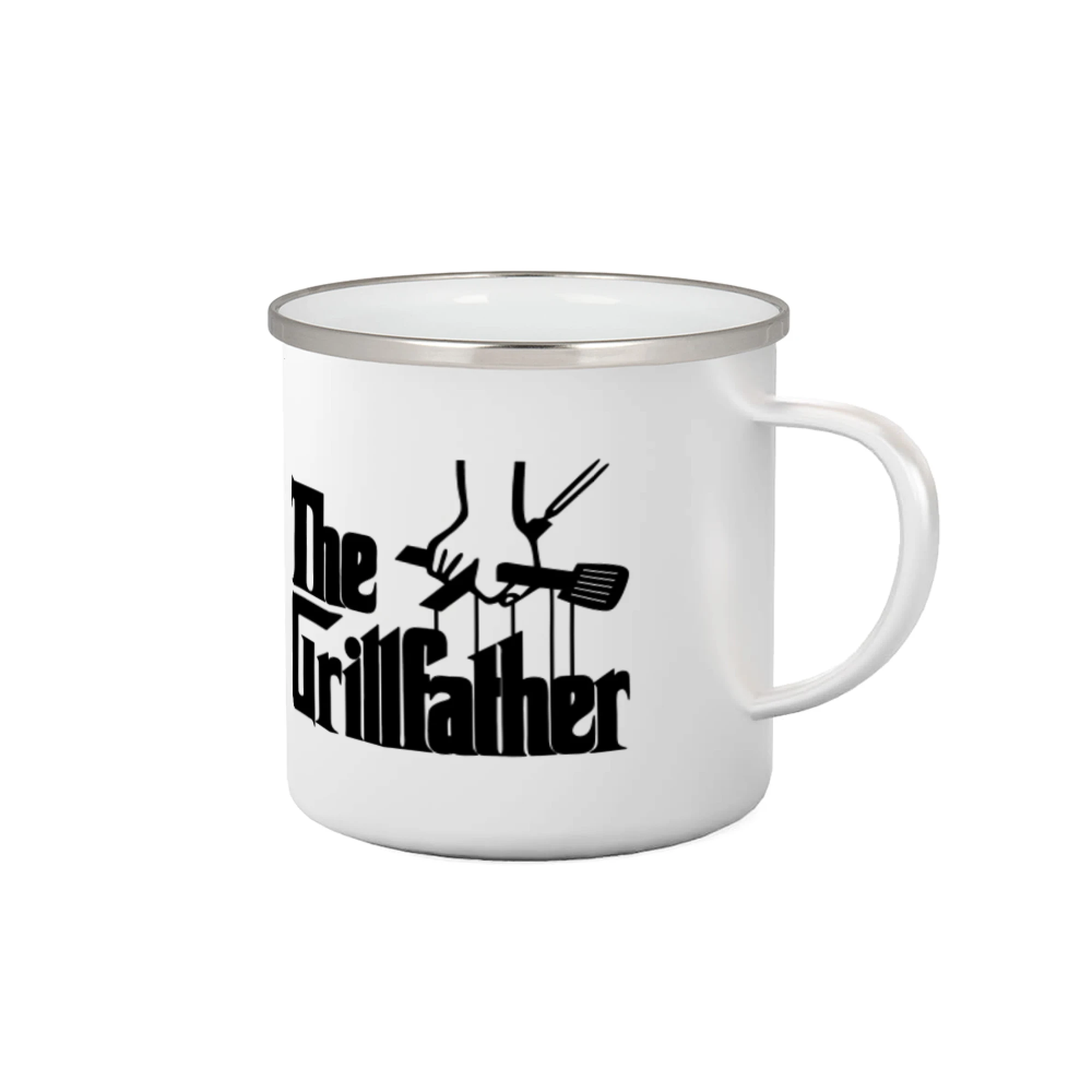 Tričká a zástery na grilovanie - The Grillfather - Plecháčik