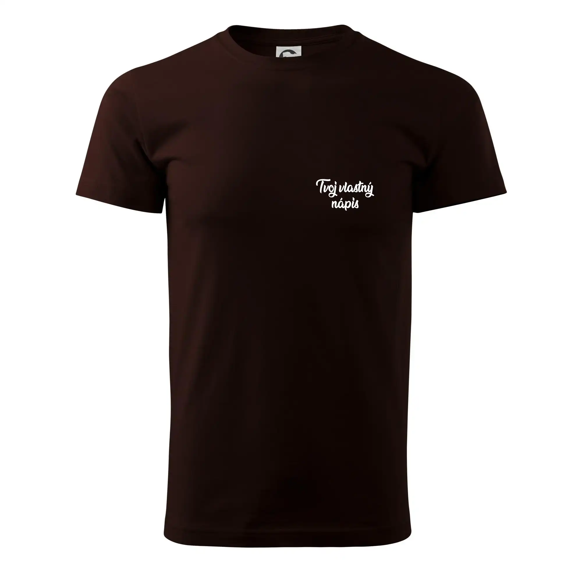 MyShirt tričká - Tvoj vlastný nápis písací - na prsníku - Pánske tričko nižšej gramáže
