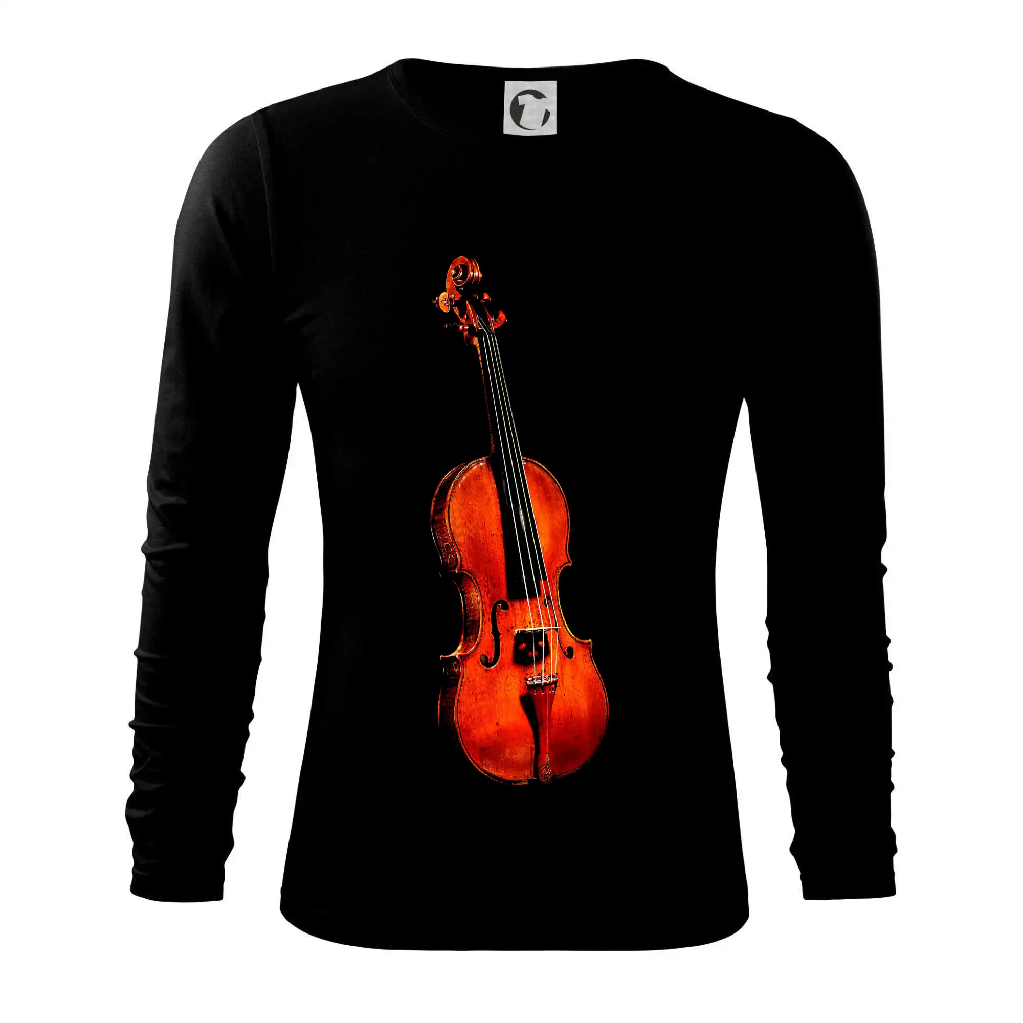 Husle na výšku - Tričko s dlhým rukávom FIT-T long sleeve