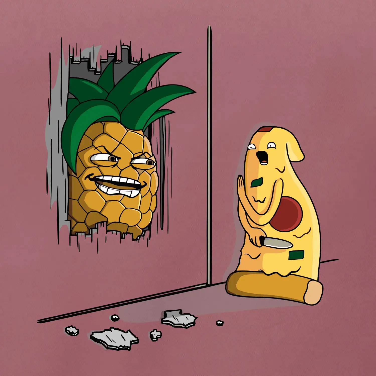 Pizza hawai