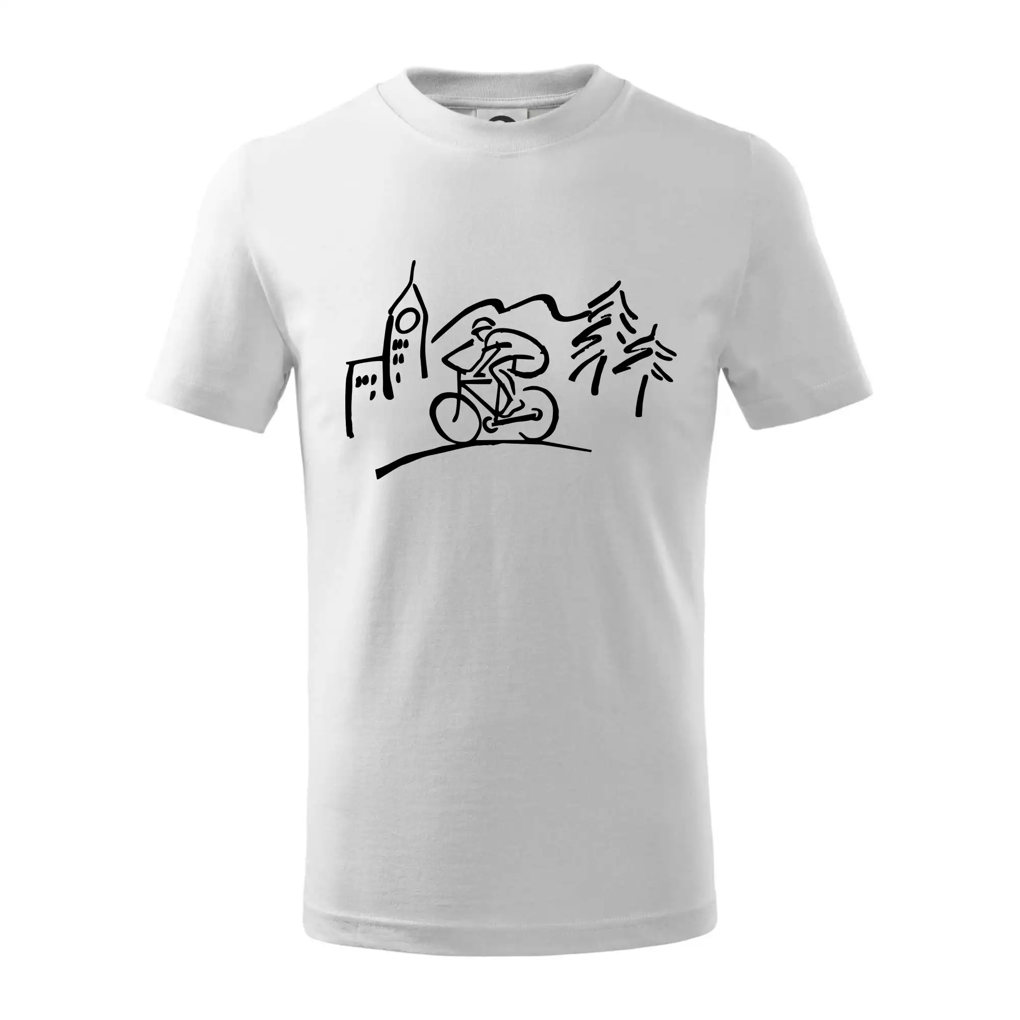 Cyklista na výletě