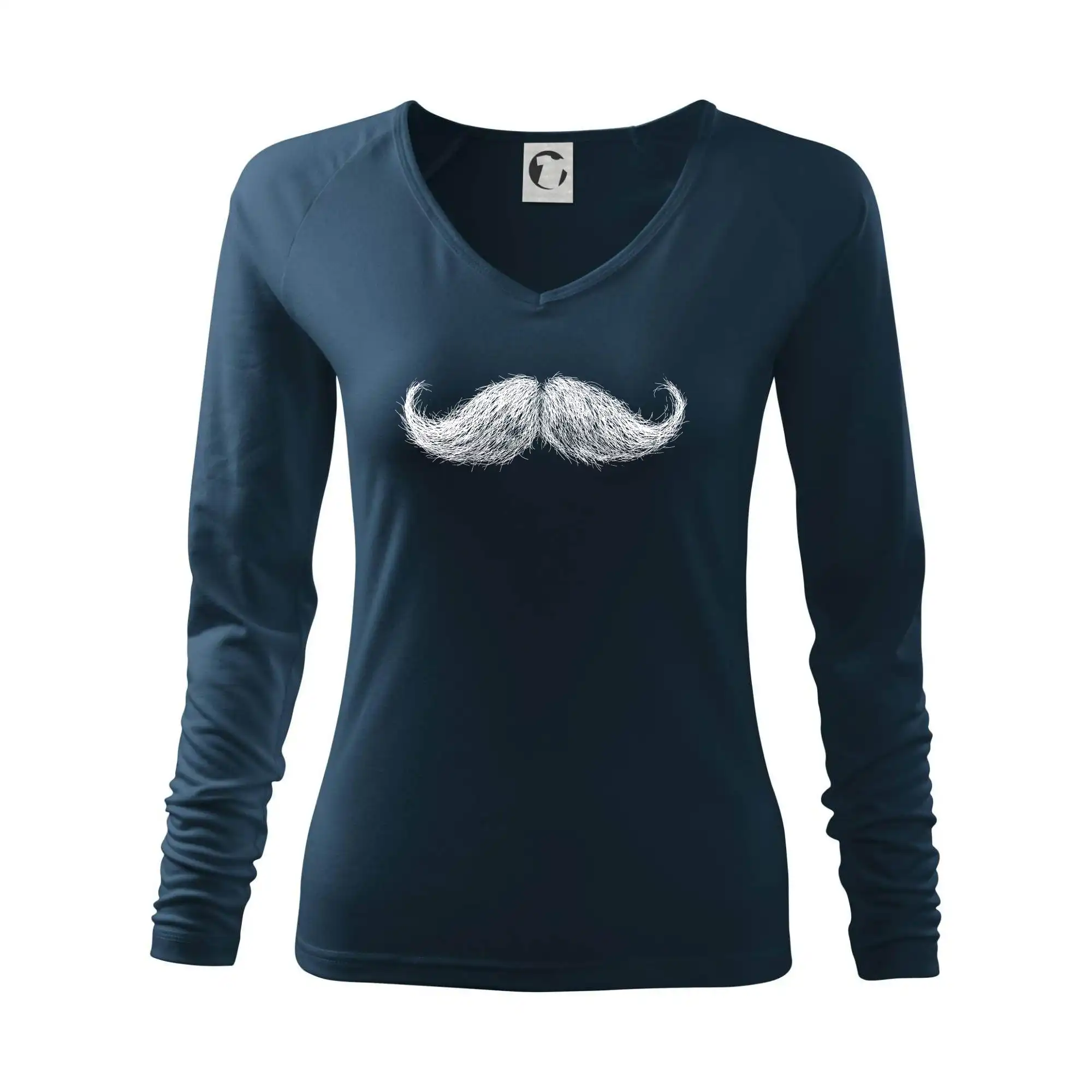 Tričká k narodeninám - Mustache fúzy kreslené - Tričko dámske Elegance