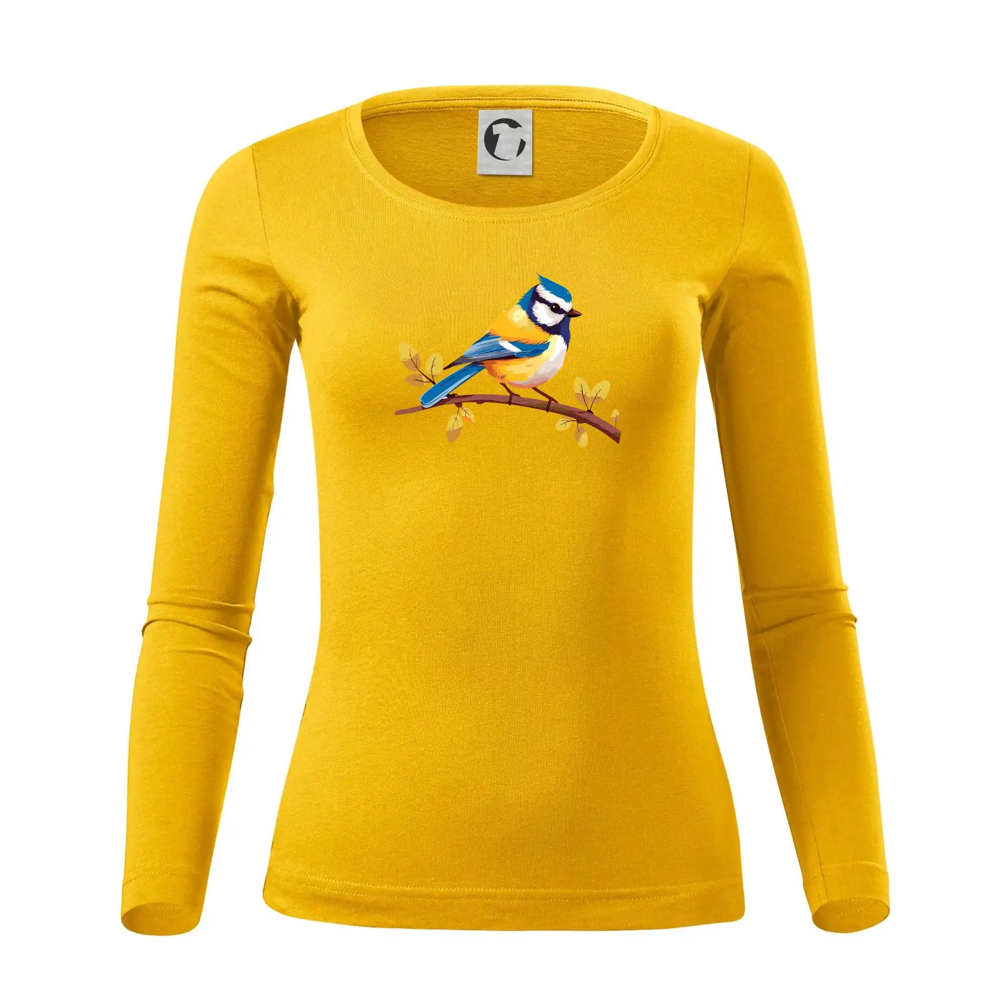 Sýkorka modřinka kreslená