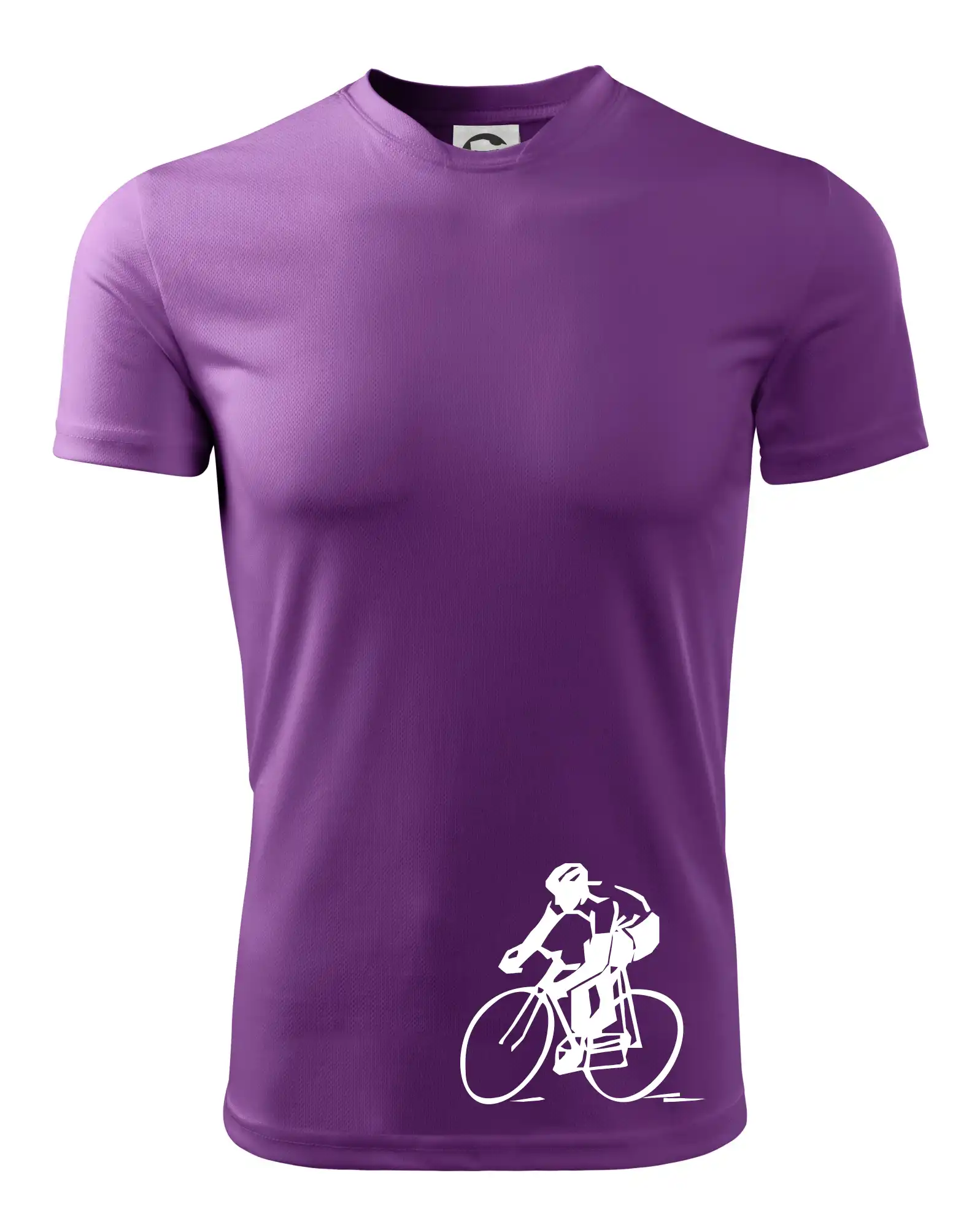 Tričko ako darček pre cyklistu - Cestný cyklista - Pánske tričko Fantasy športové